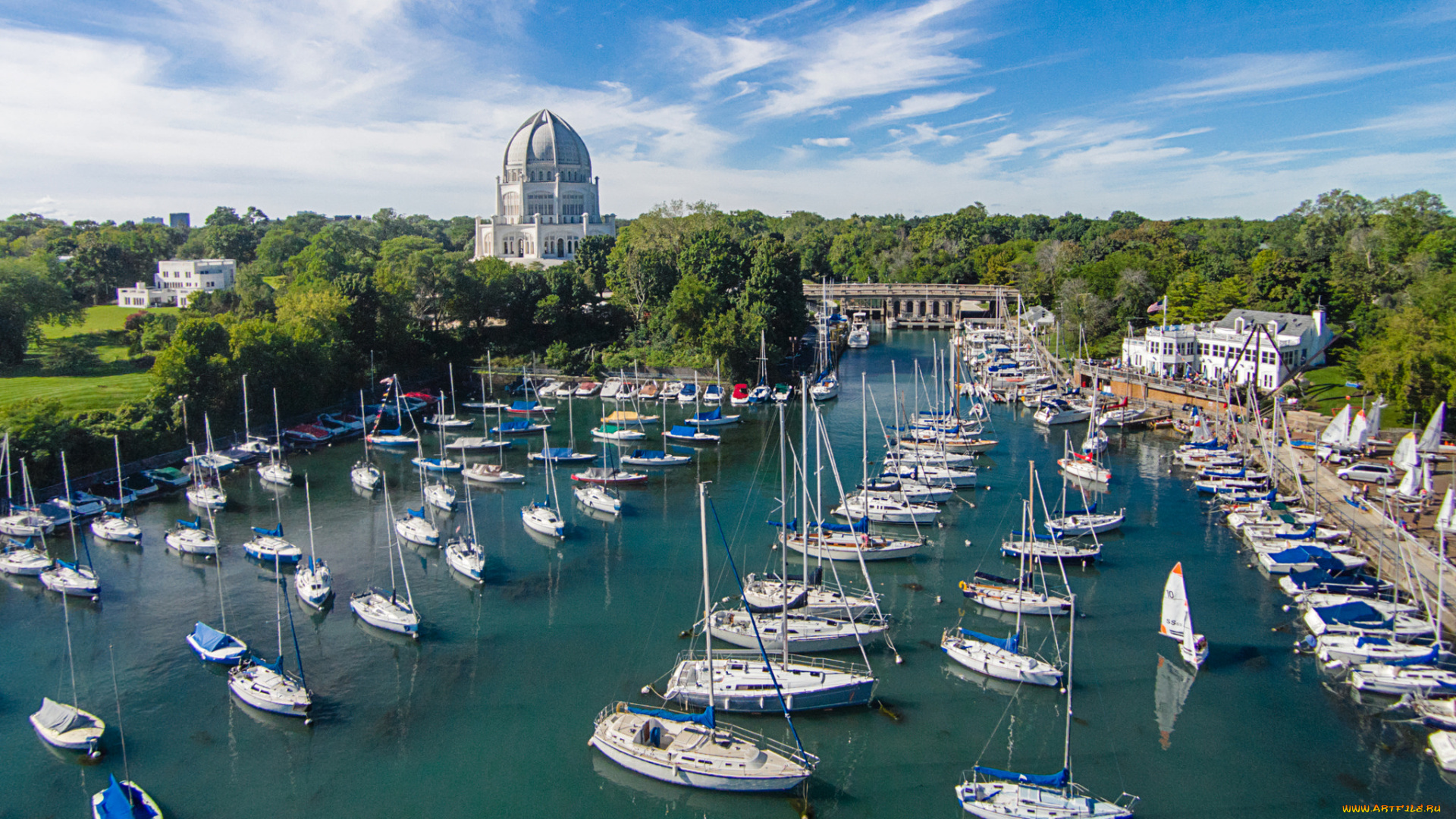 wilmette, harbor, корабли, Яхты, яхтклуб