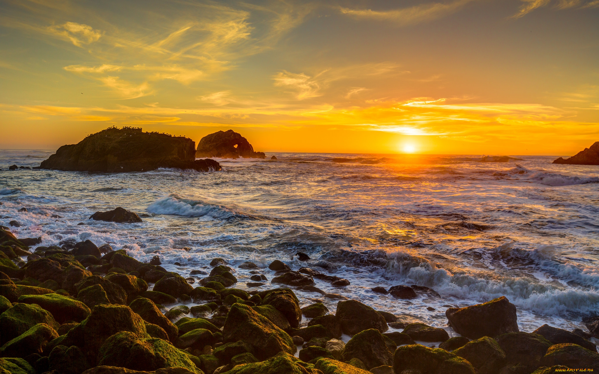 природа, восходы, закаты, рассвет