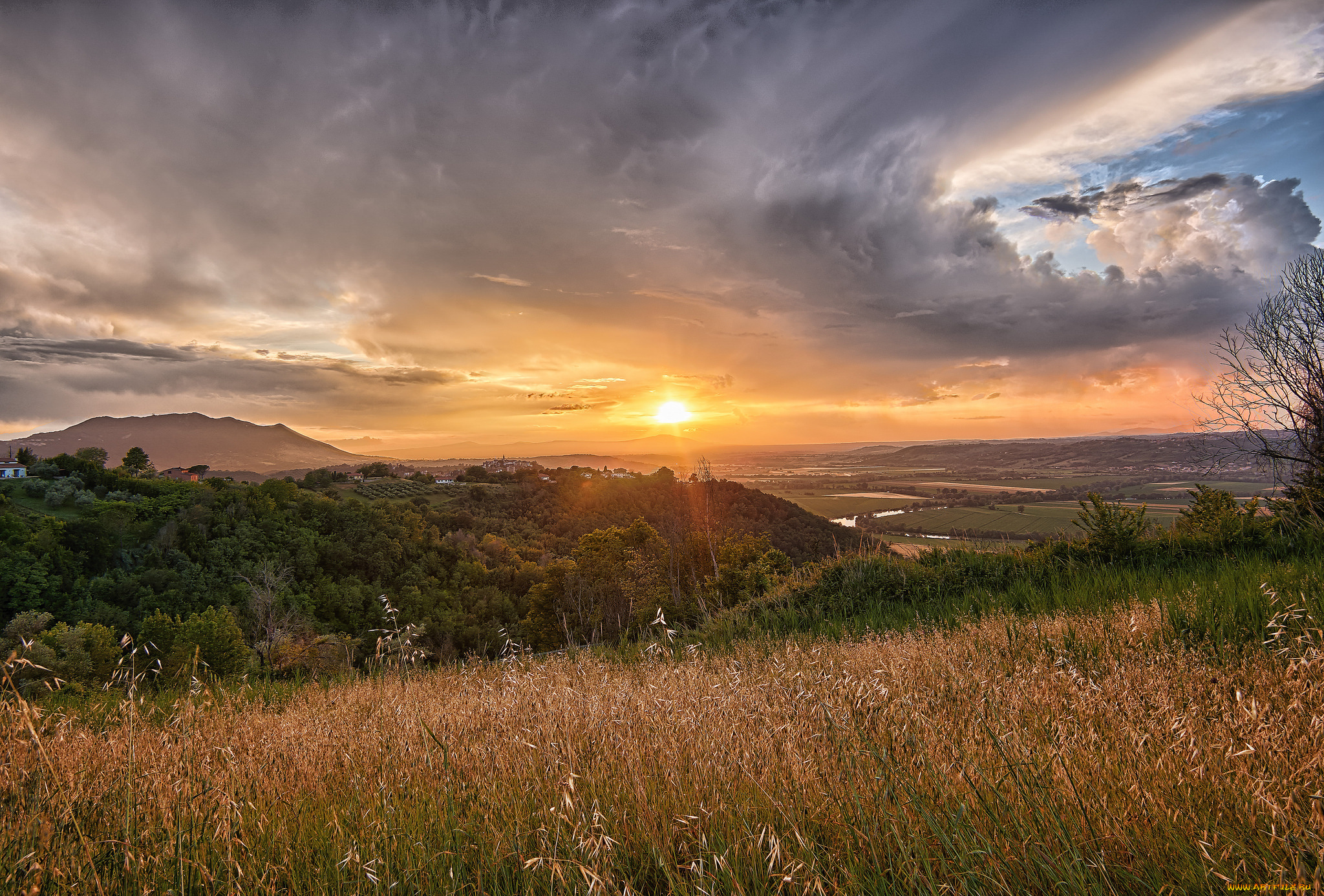 природа, восходы, закаты, рассвет