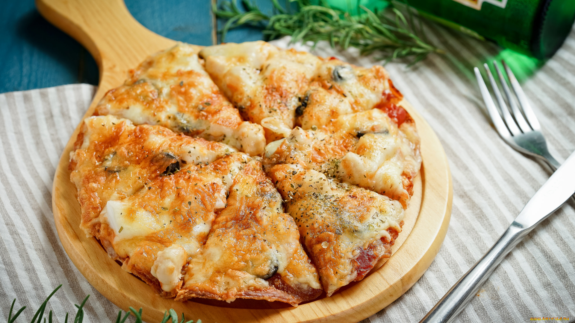 еда, пицца, снедь