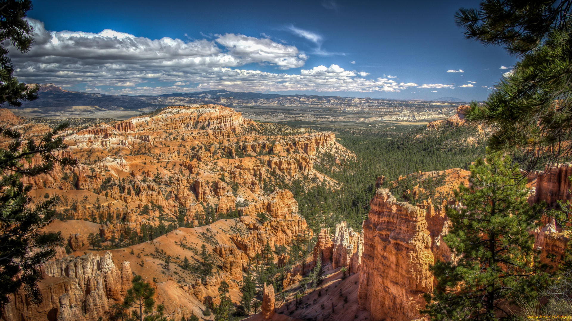 природа, горы, простор