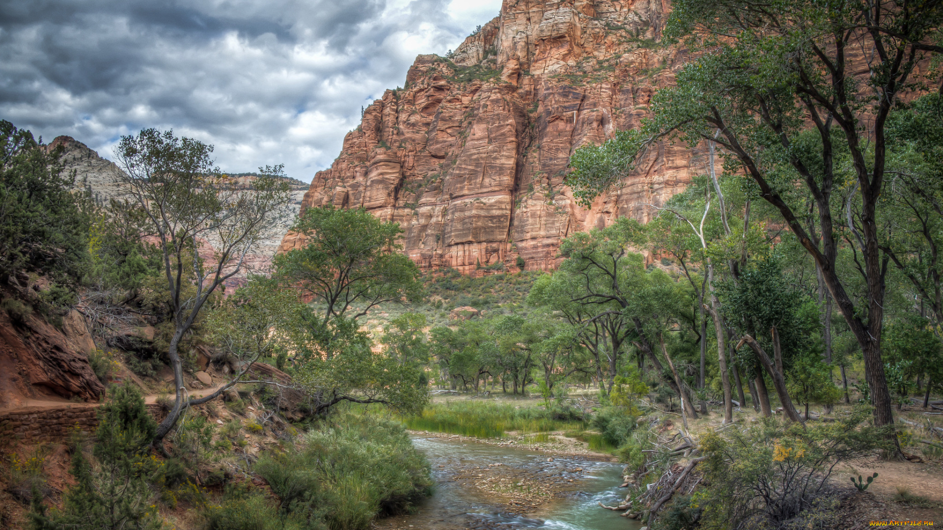 природа, горы, простор