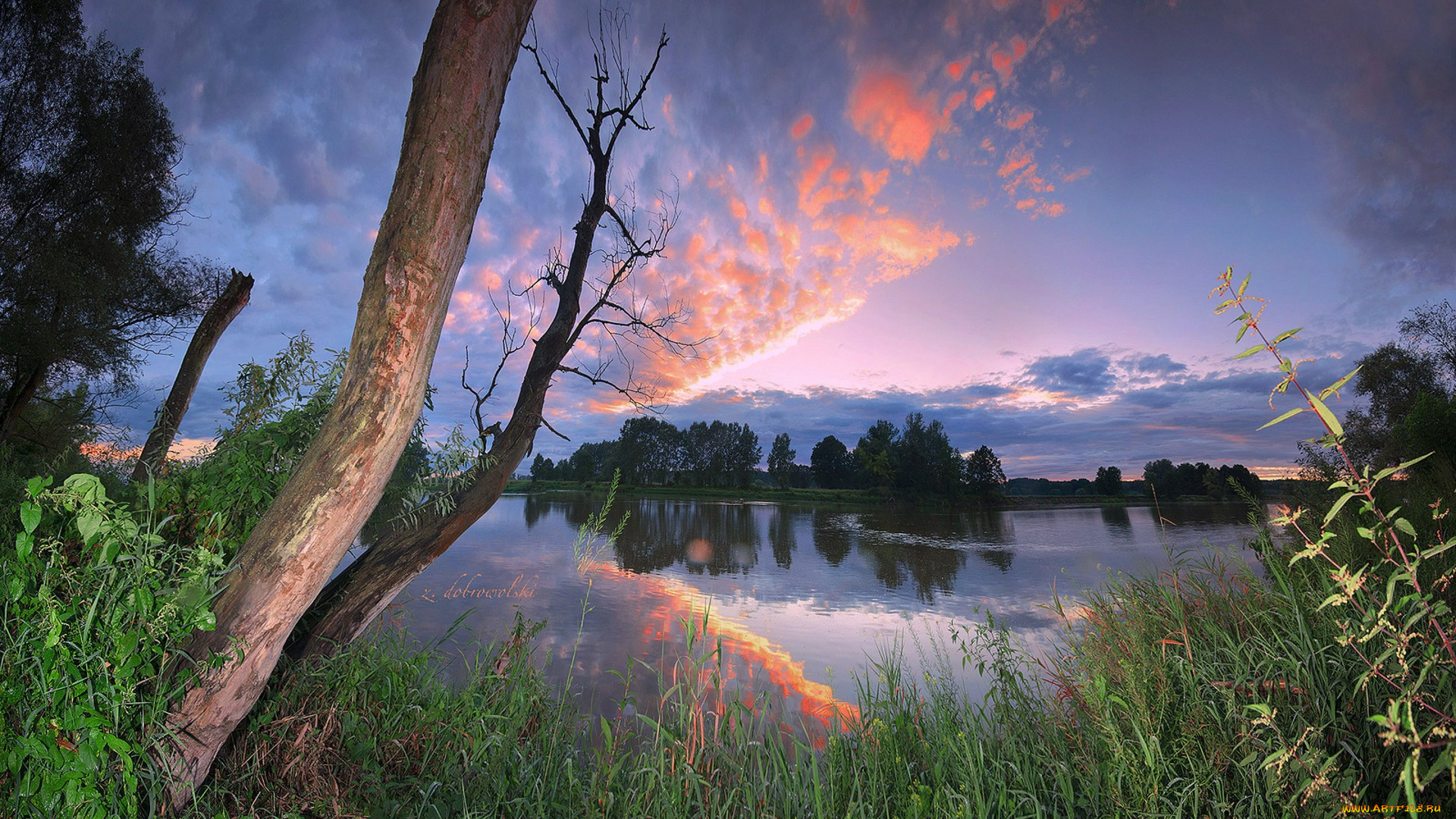 природа, реки, озера, простор