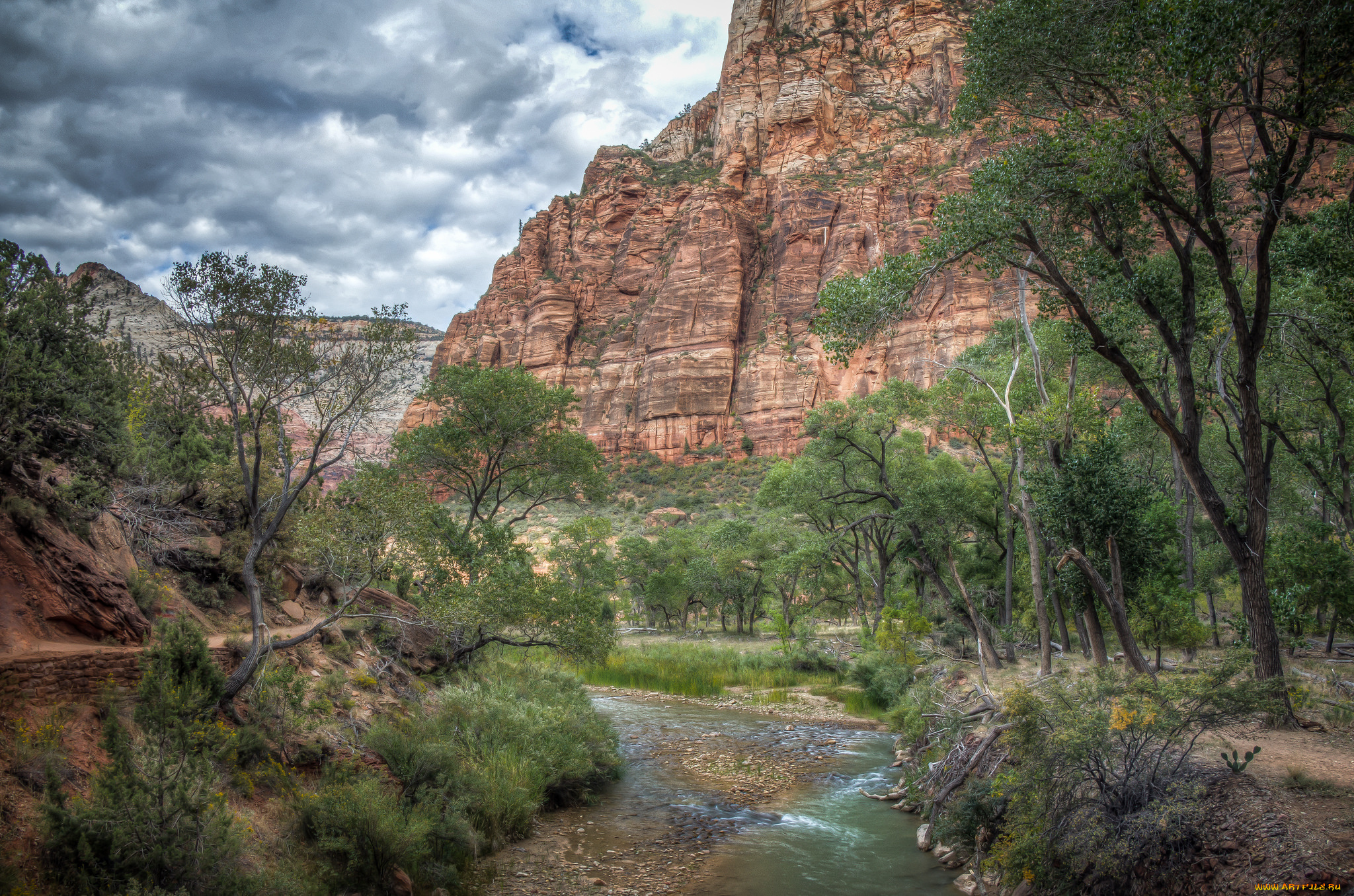 природа, горы, простор