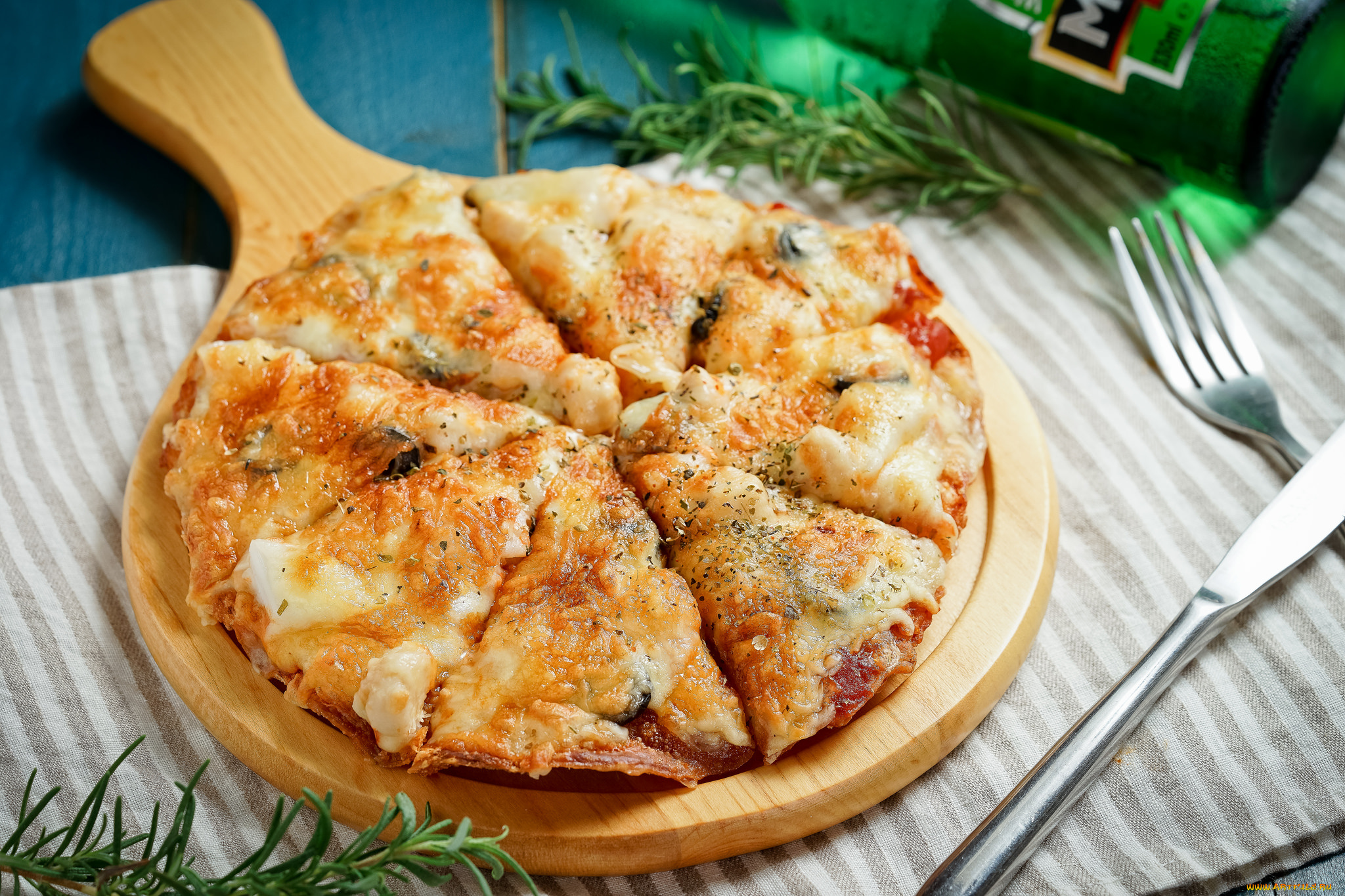 еда, пицца, снедь