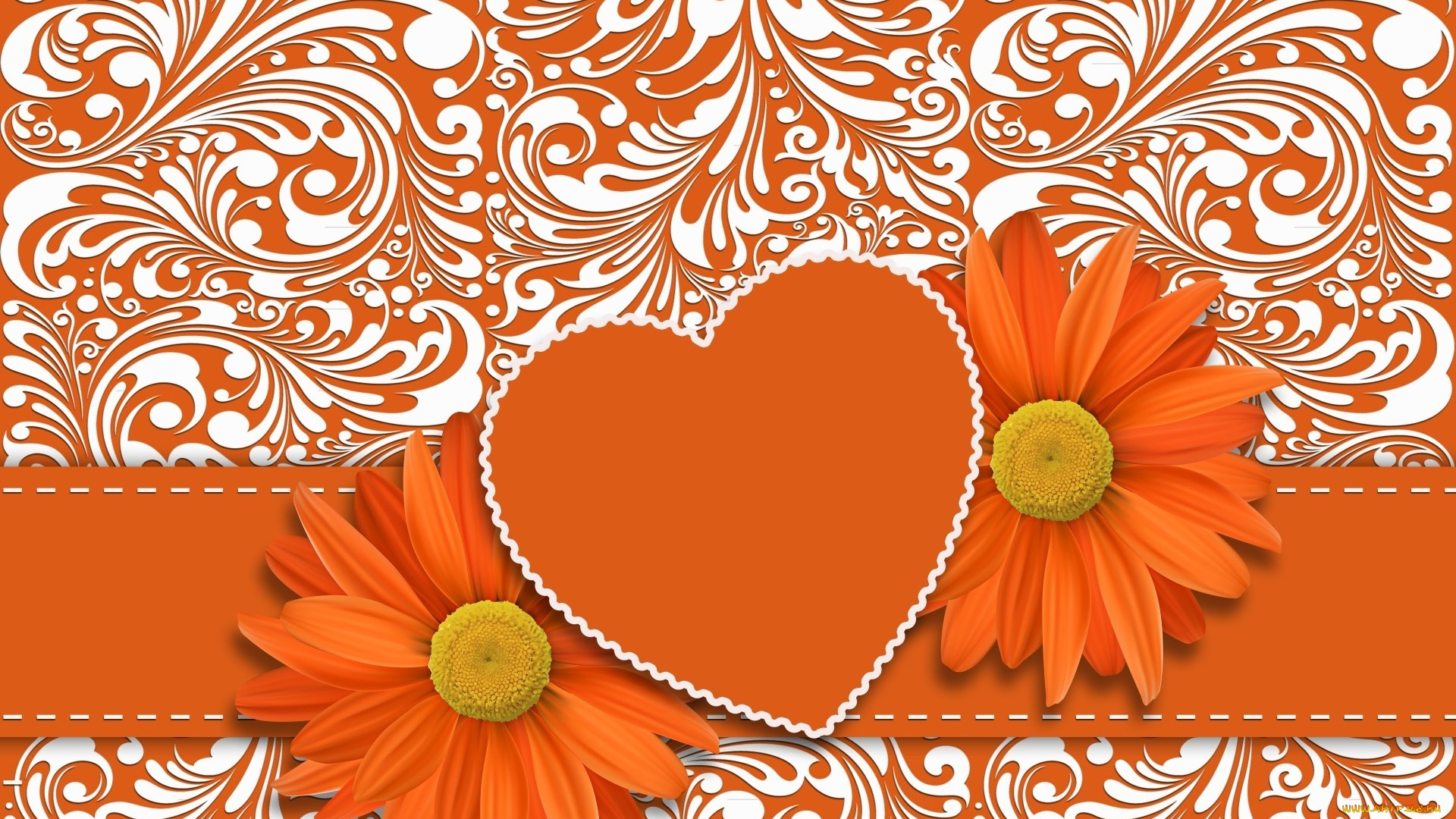 праздничные, день, святого, валентина, , сердечки, , любовь, сердечко, фон