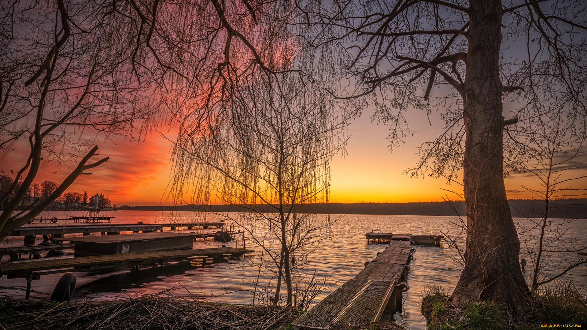 природа, восходы, закаты, простор