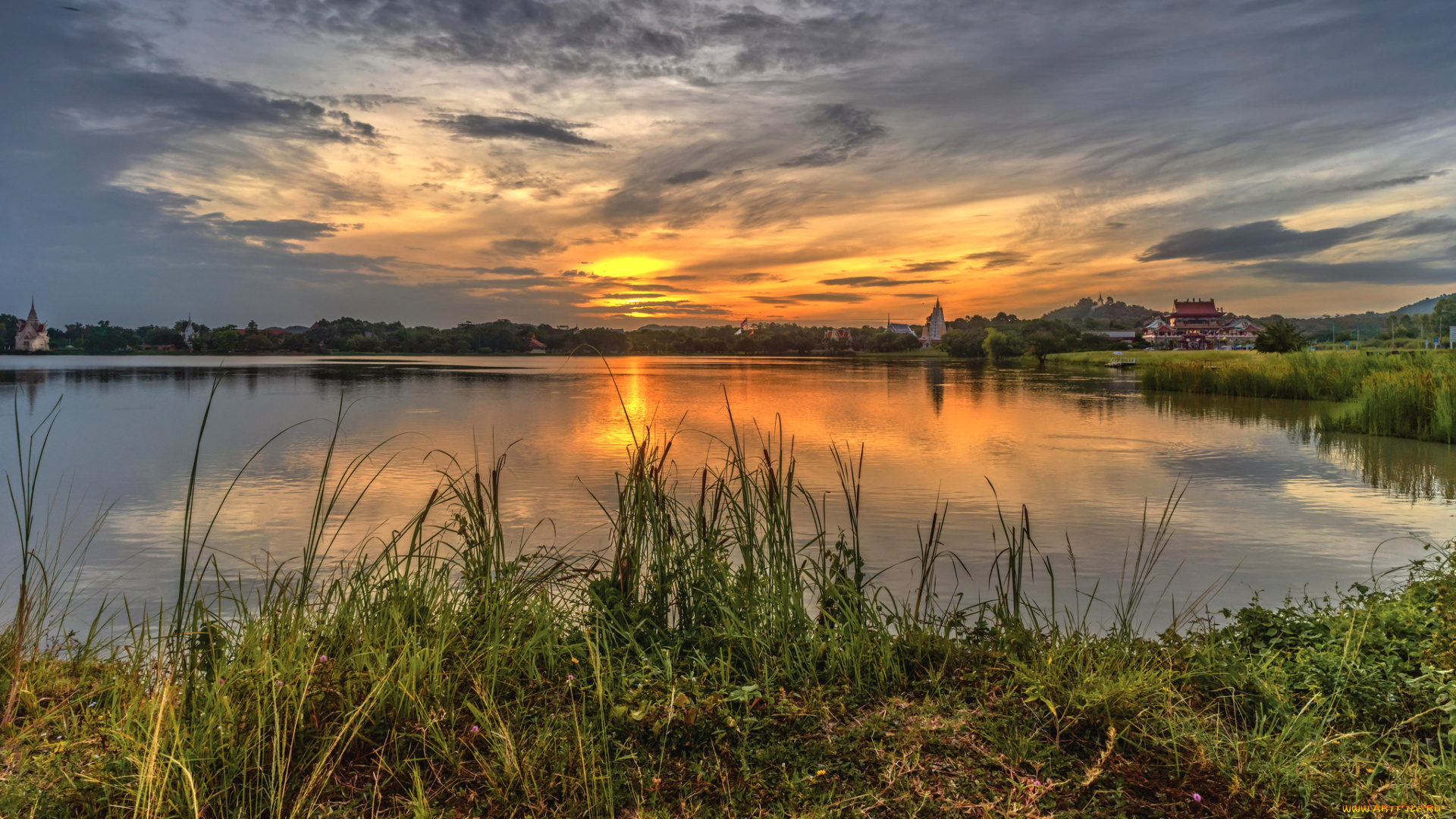 природа, восходы, закаты, простор