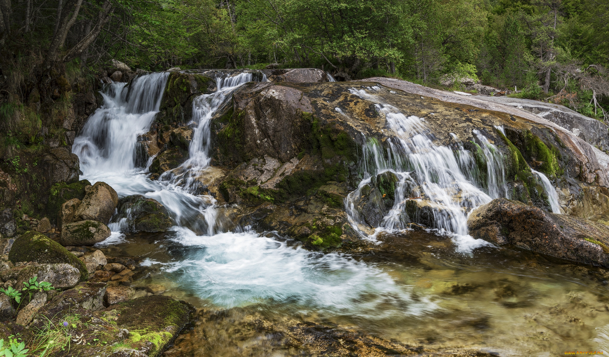 природа, водопады, простор