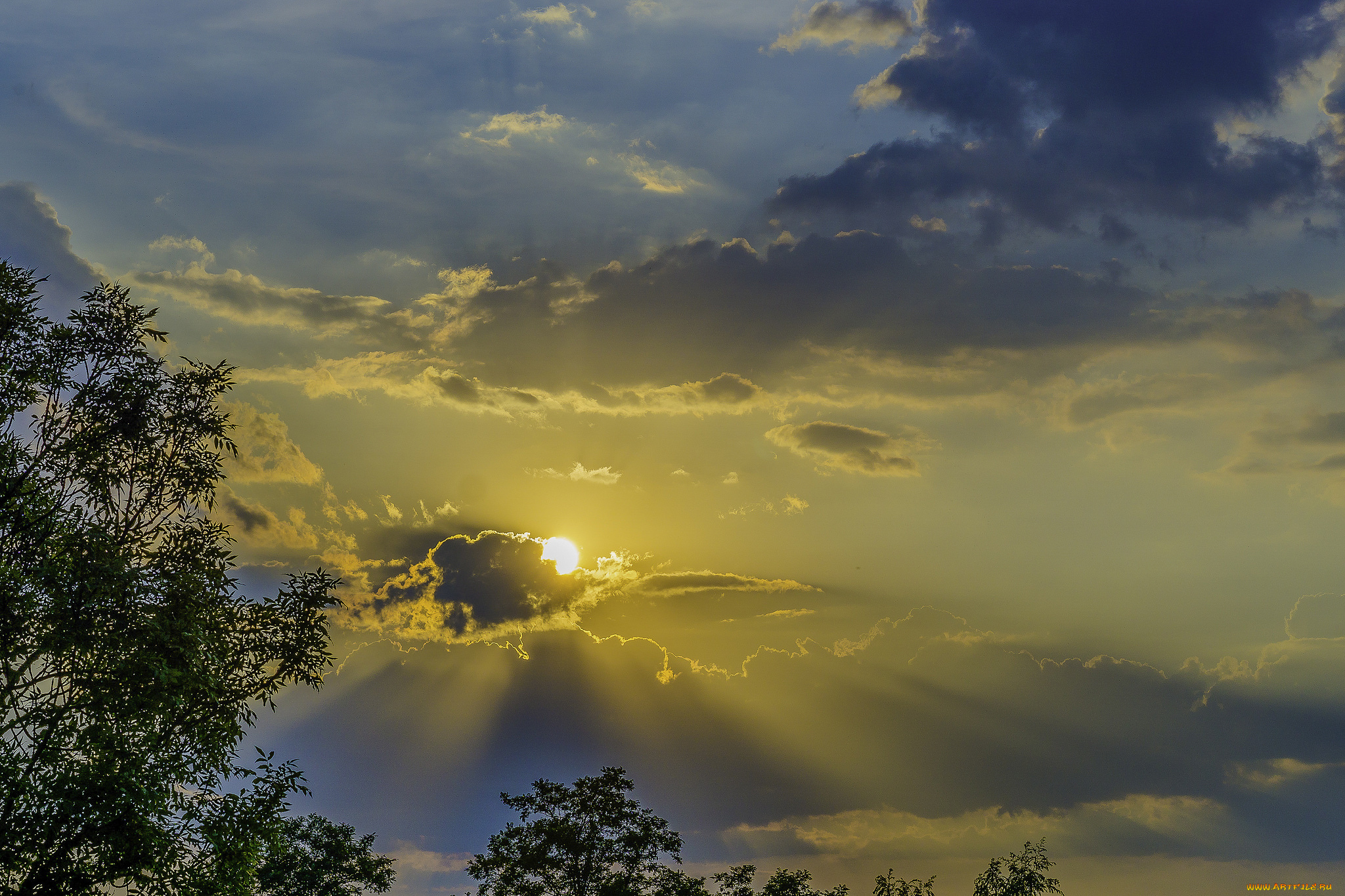 природа, восходы, закаты, простор