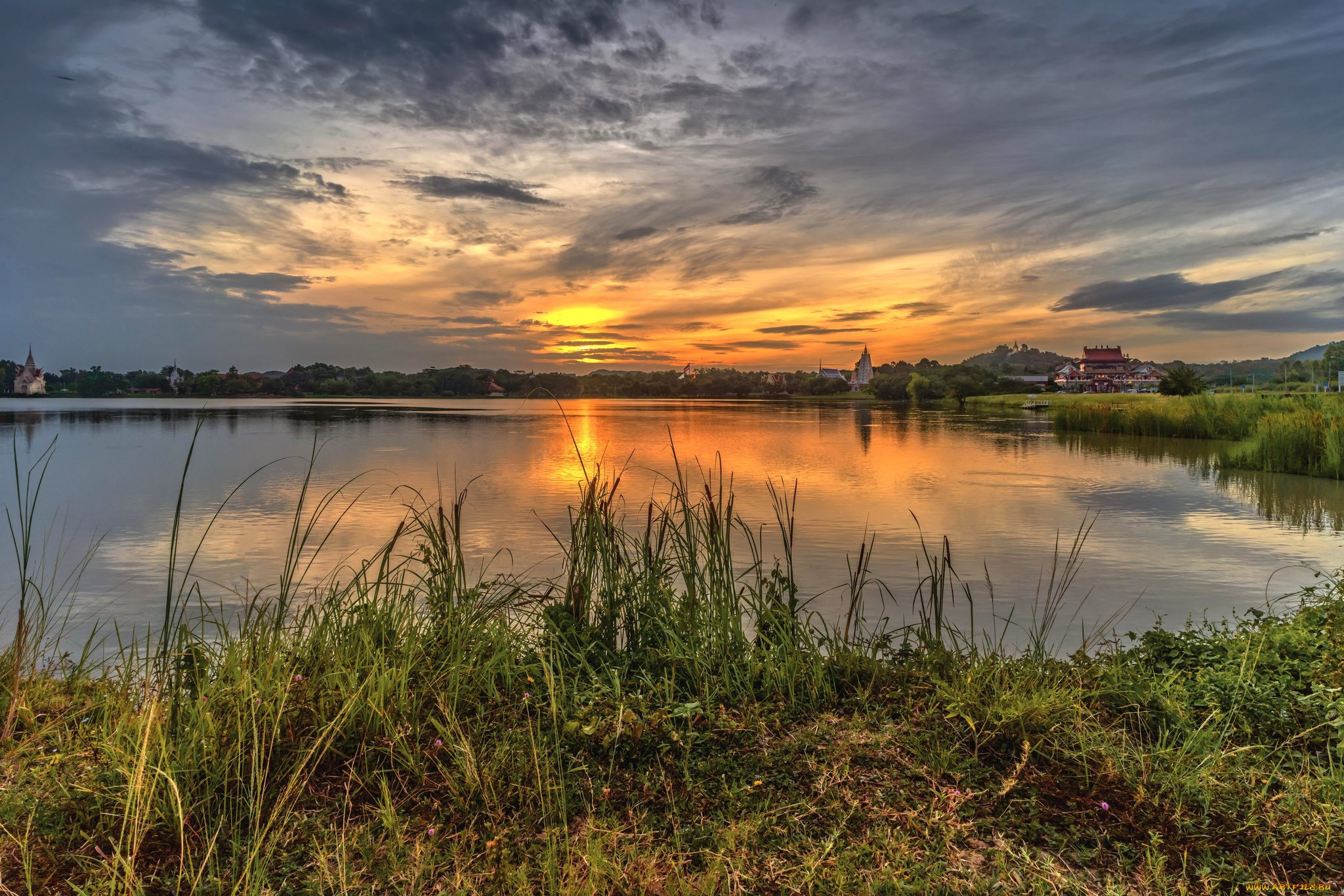 природа, восходы, закаты, простор