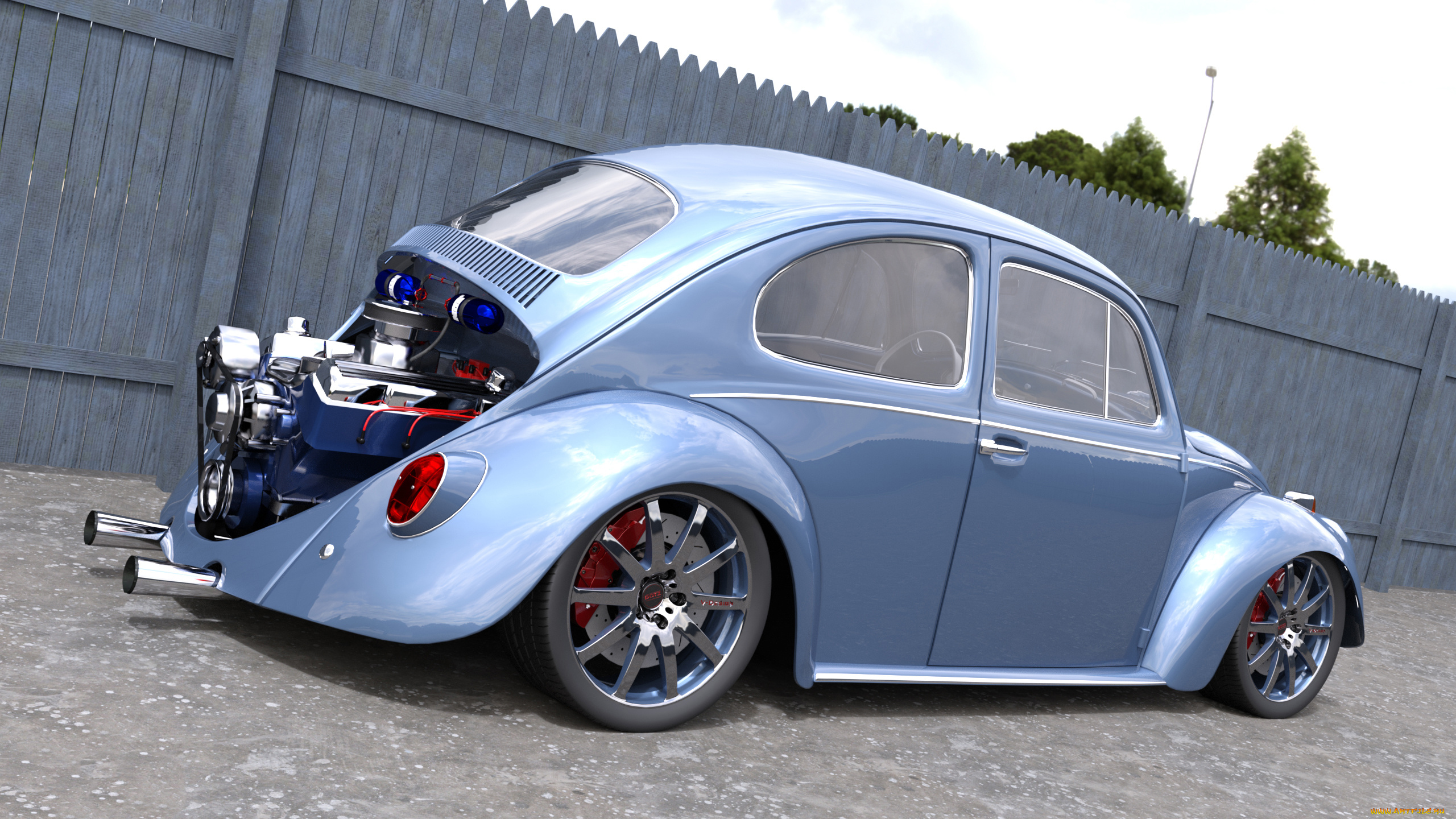 автомобили, 3д, автомобиль, фон