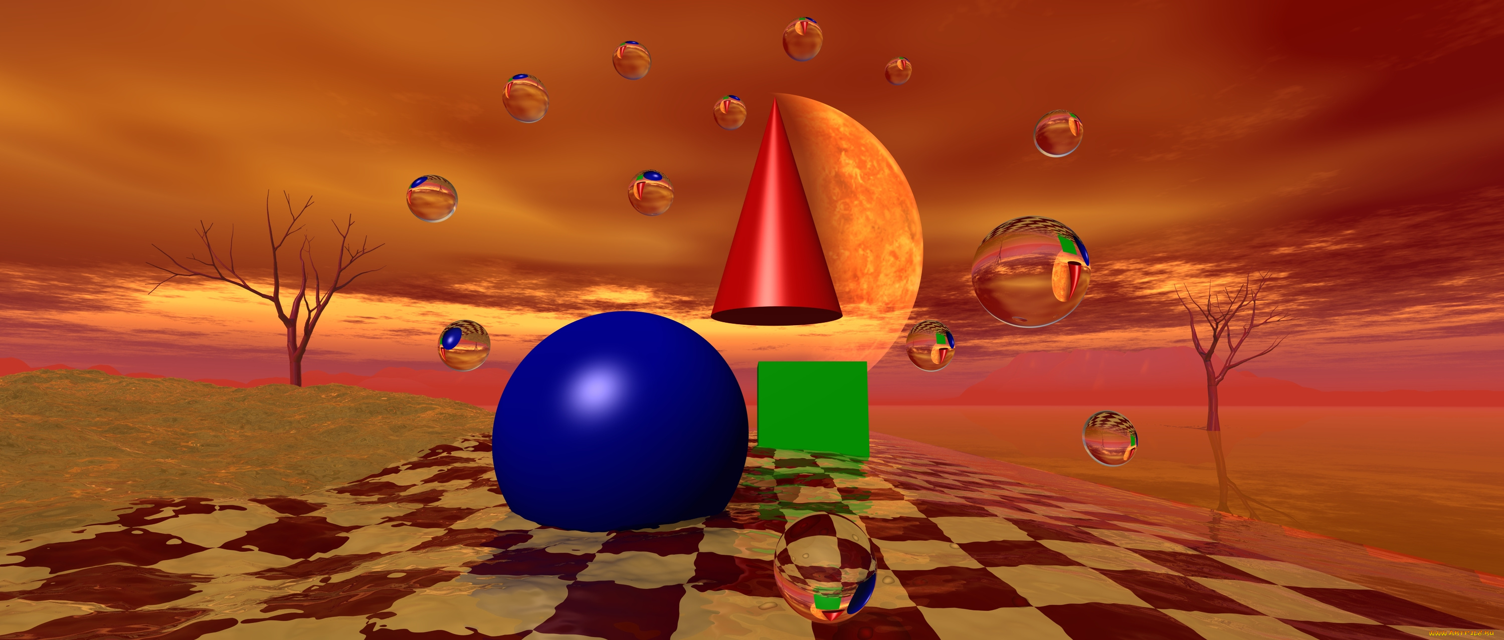 3д, графика, шары, , balls, фон, шары