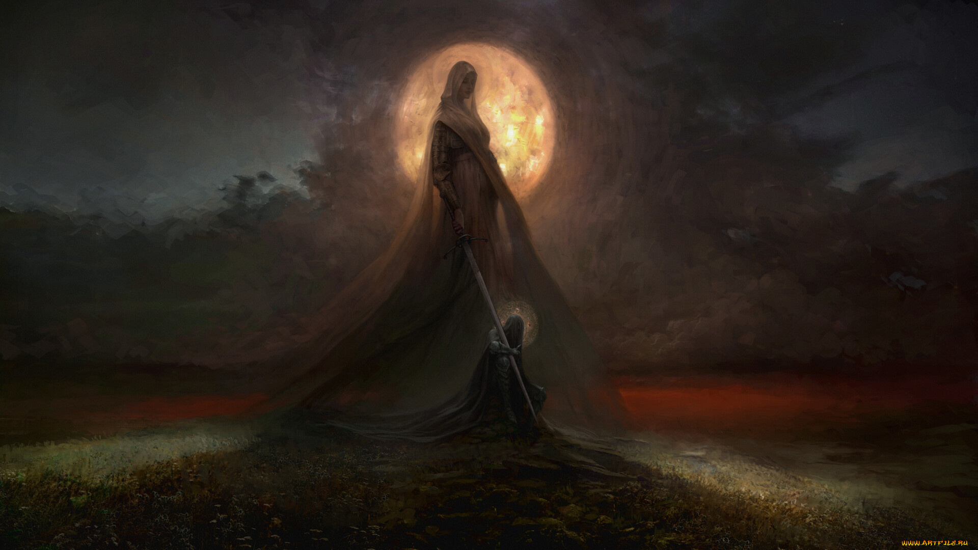 фэнтези, призраки, девушка