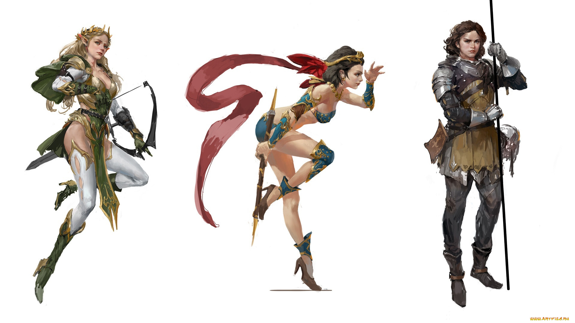 видео, игры, ---другое, девушки, оружие