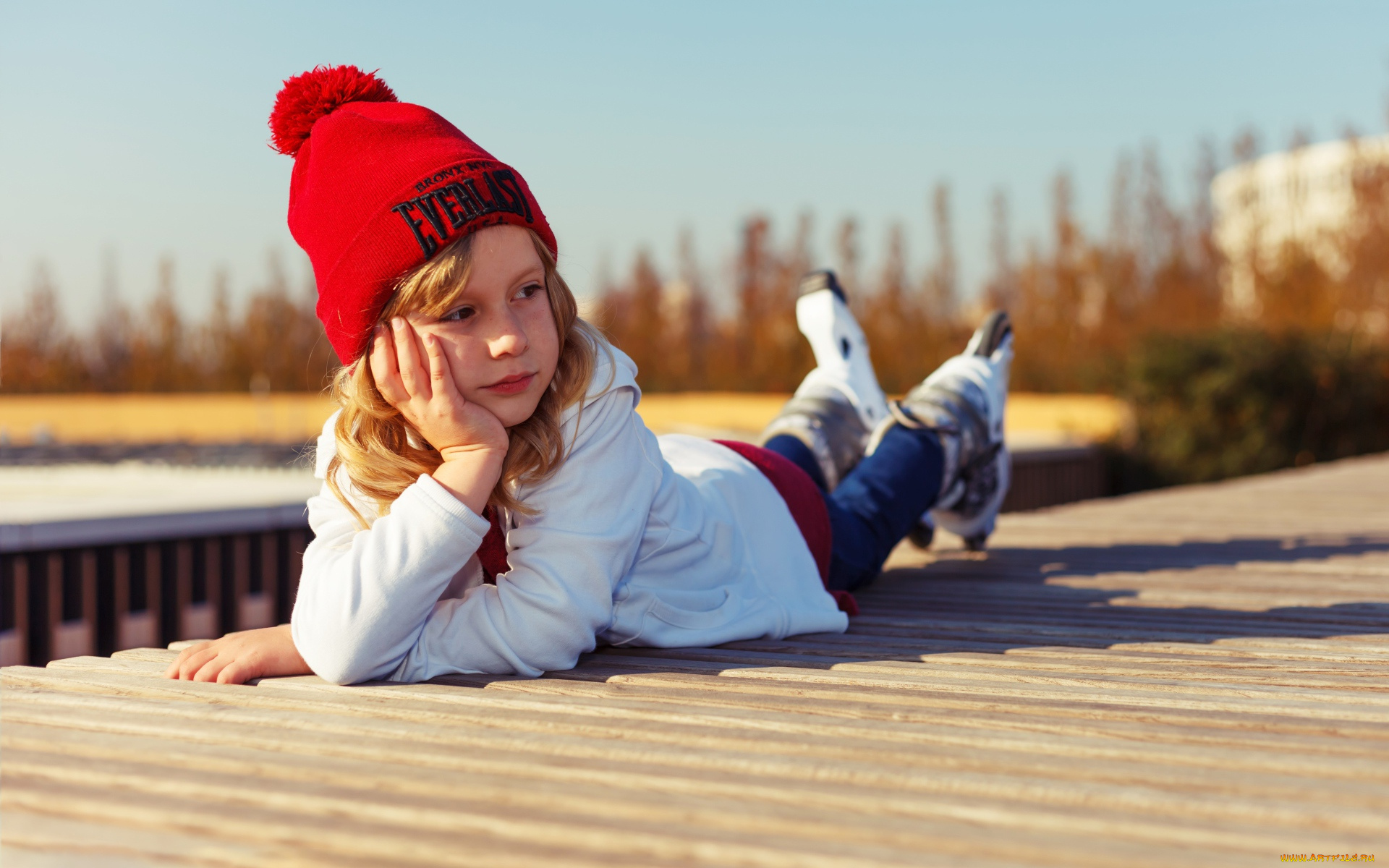 разное, дети, девочка, шапка, коньки