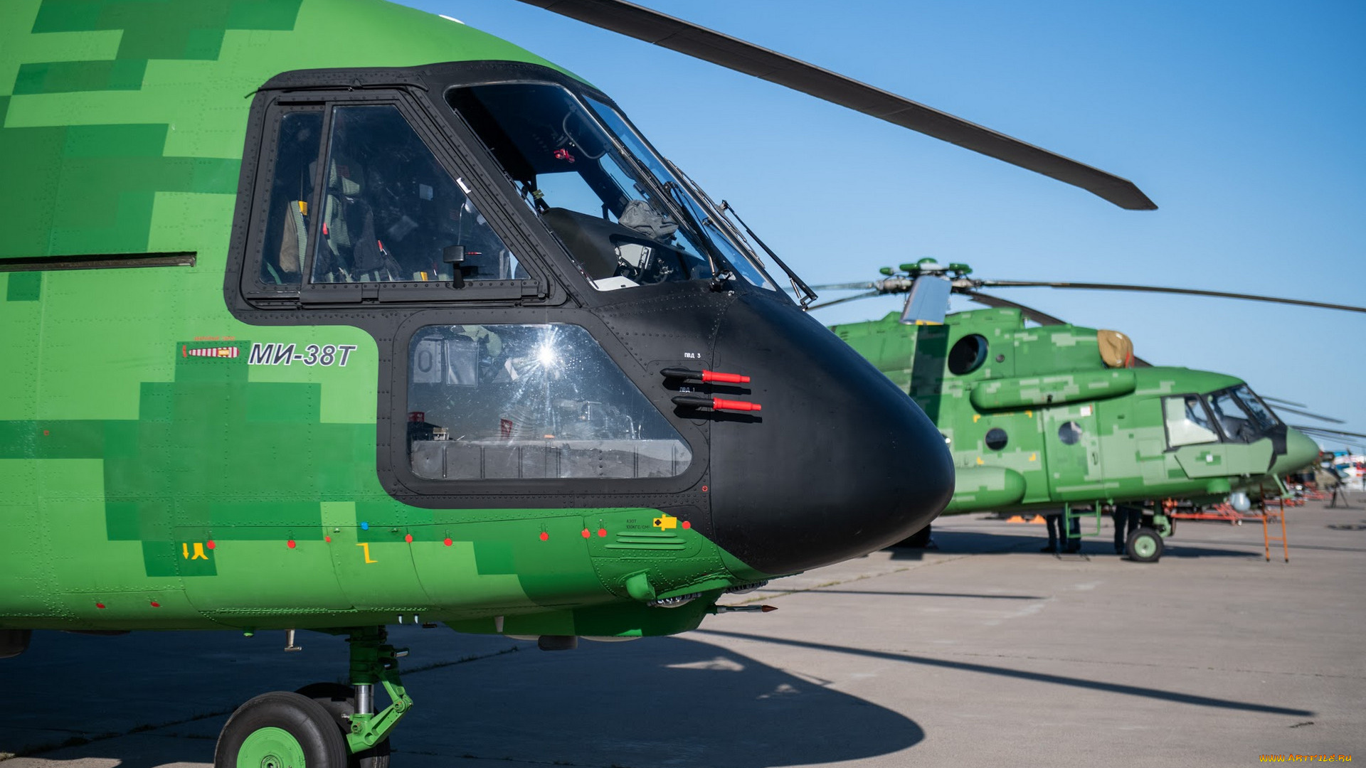 авиация, вертолёты, средний, многоцелевой, первый, военно, транспортный, ми38т, вкс, рoссии