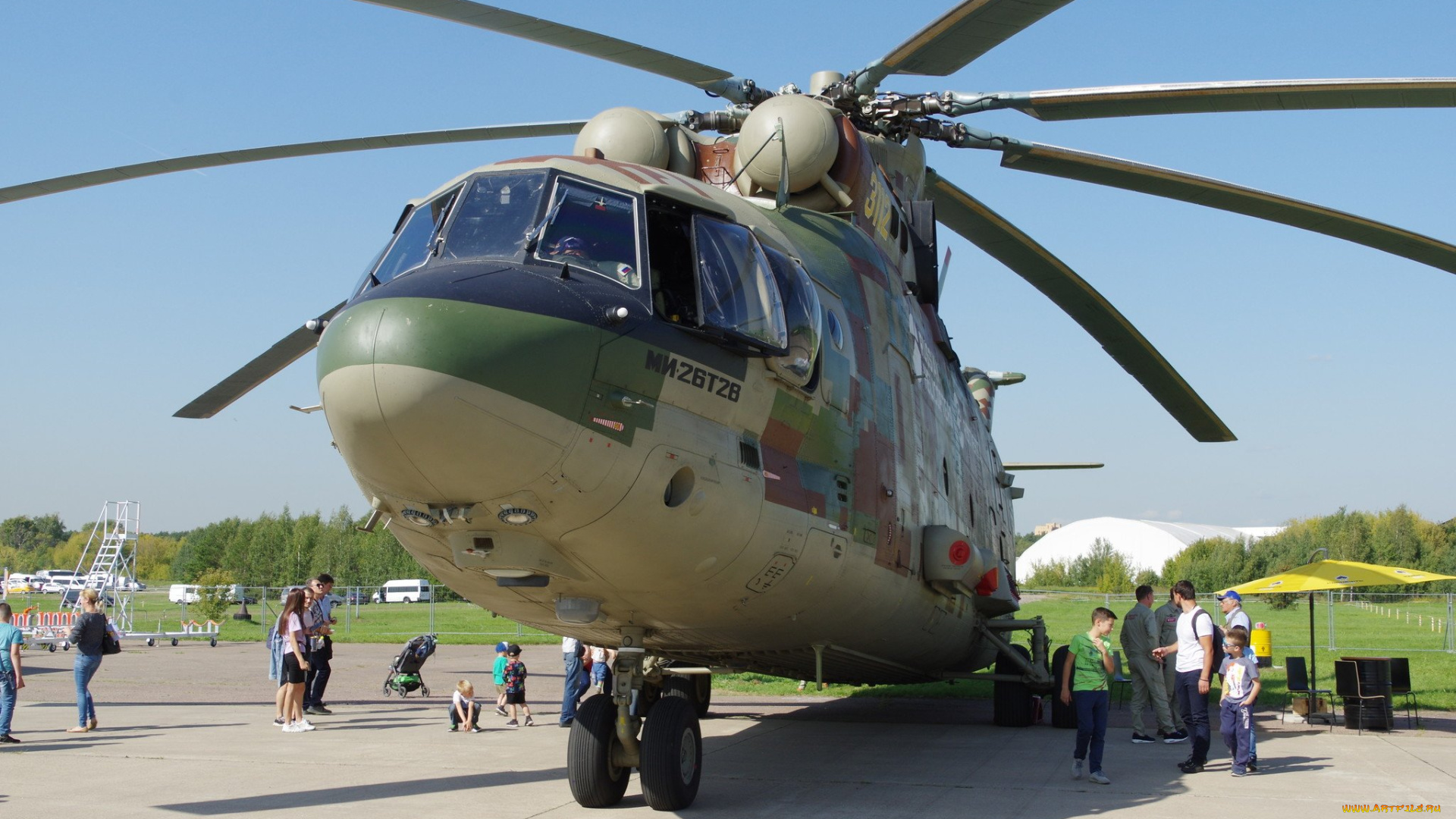 авиация, вертолёты, вертолет, ми26т2в, модернизированная, версия, минобороны, рф, новейший, комплекс, брэo