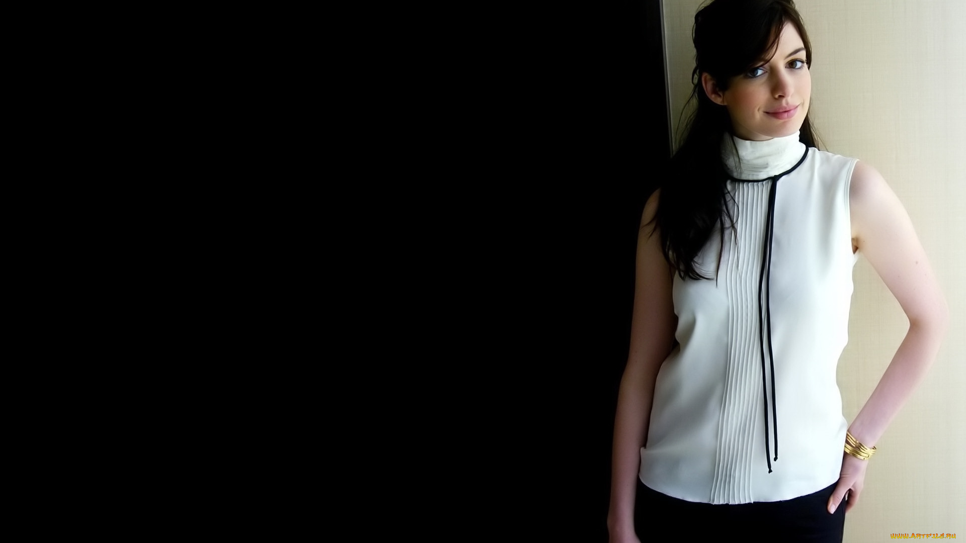 девушки, anne, hathaway, актриса, топ