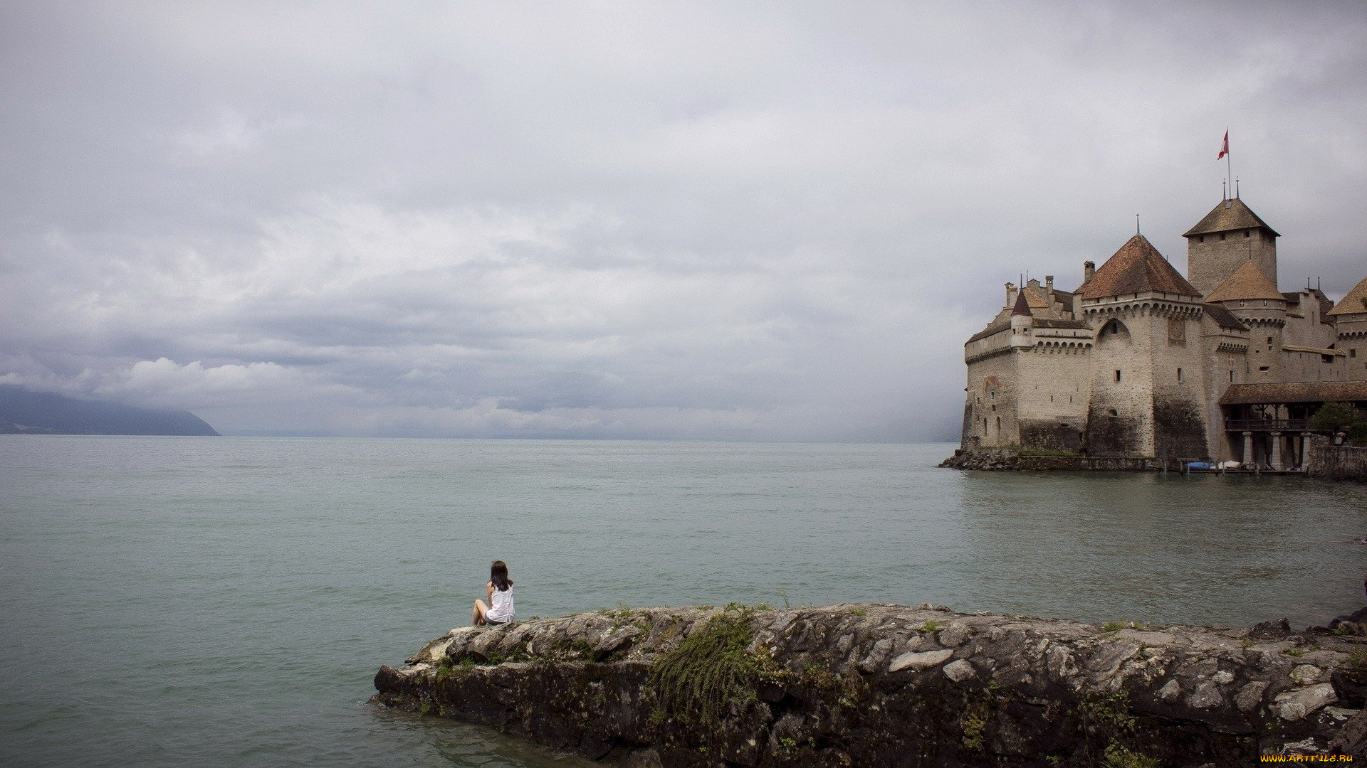 chateau, de, chillon, switzerland, города, шильонский, замок, , швейцария, chateau, de, chillon