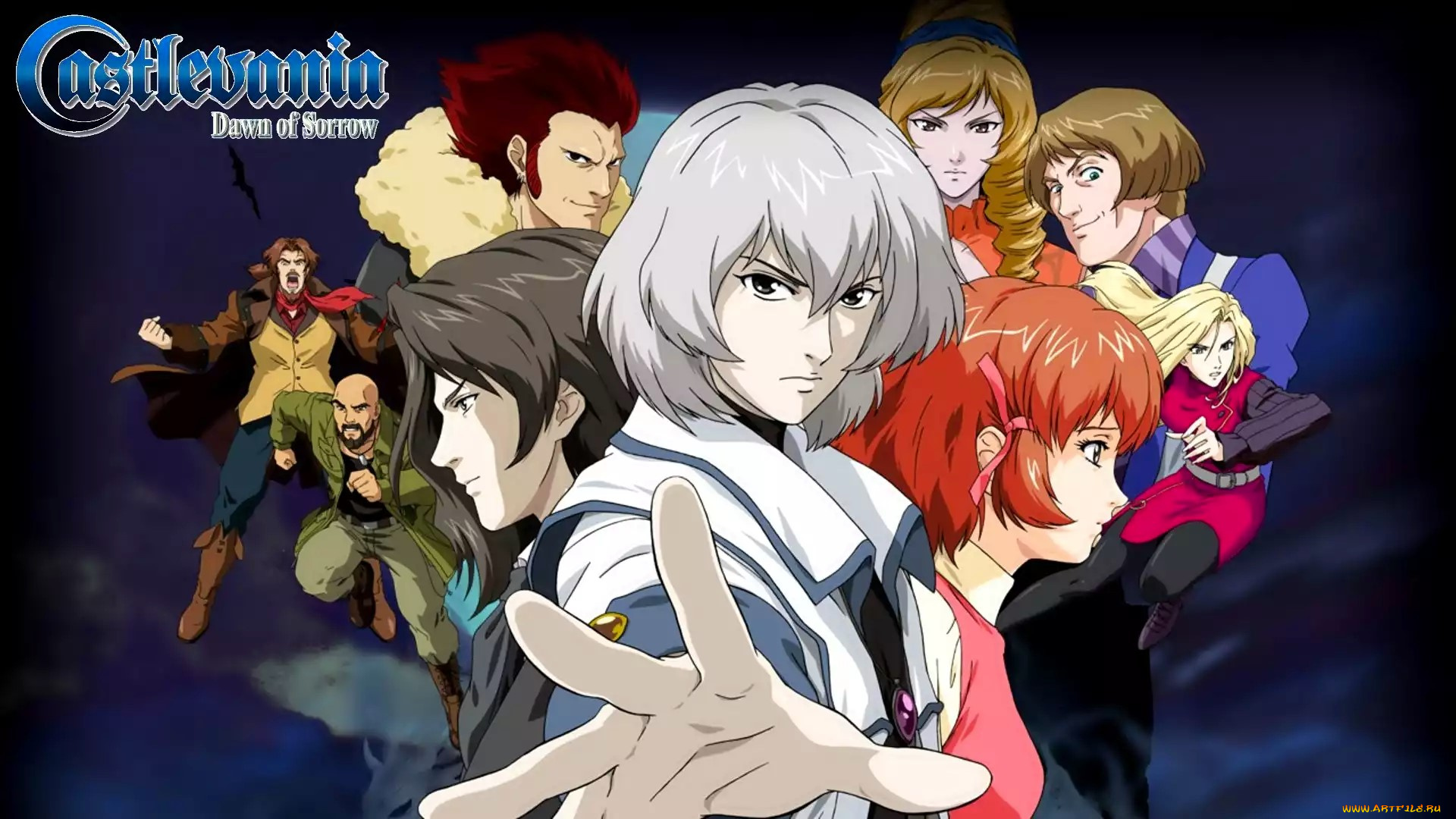 видео, игры, castlevania, , dawn, of, sorrow, персонажи