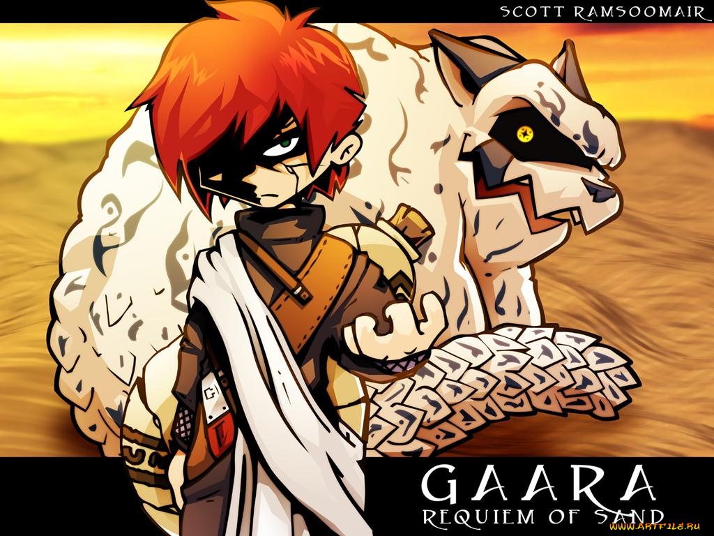 gaarawallaper, аниме, naruto, gaara