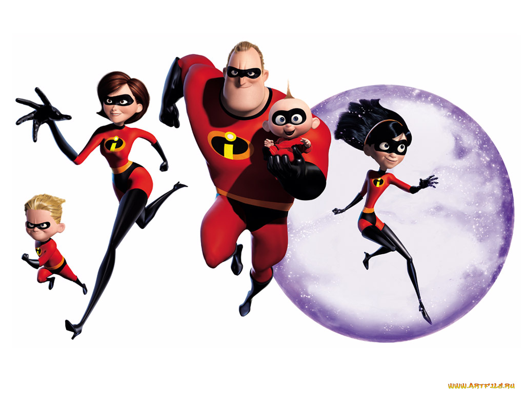 incredibles, the, мультфильмы