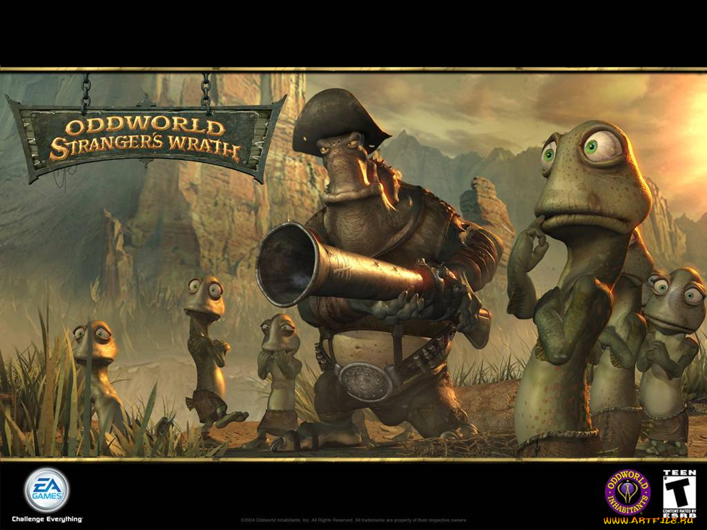 oddworld, strangers, wrath, видео, игры