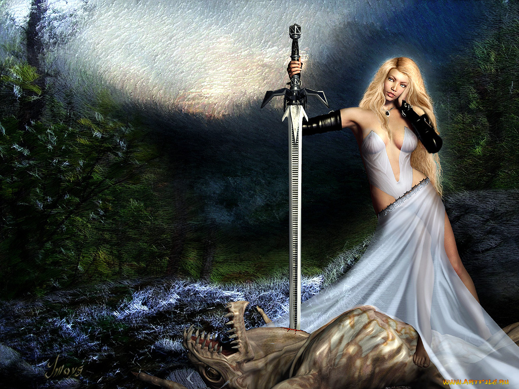 фэнтези, красавицы, чудовища