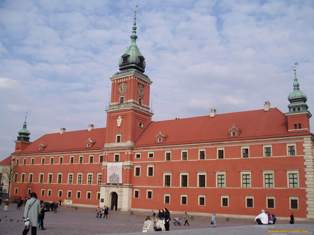 города, варшава, польша