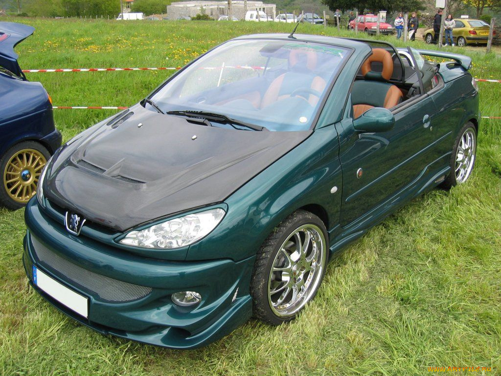 peugeot, 206, cc, автомобили