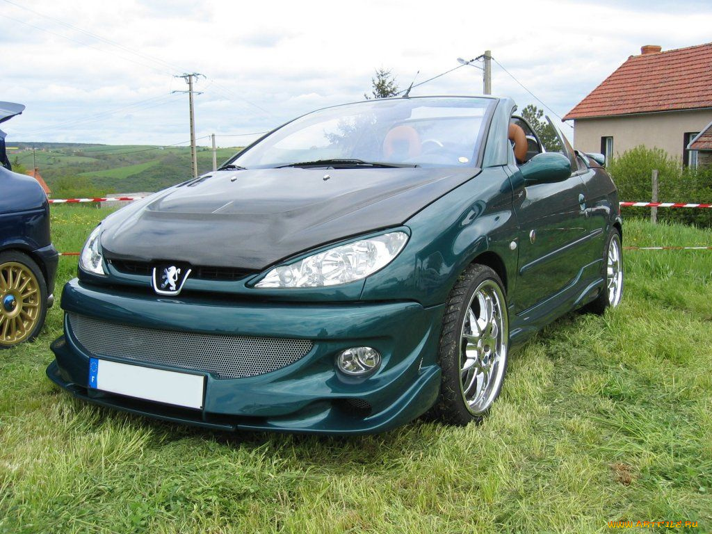 peugeot, 206, cc, автомобили