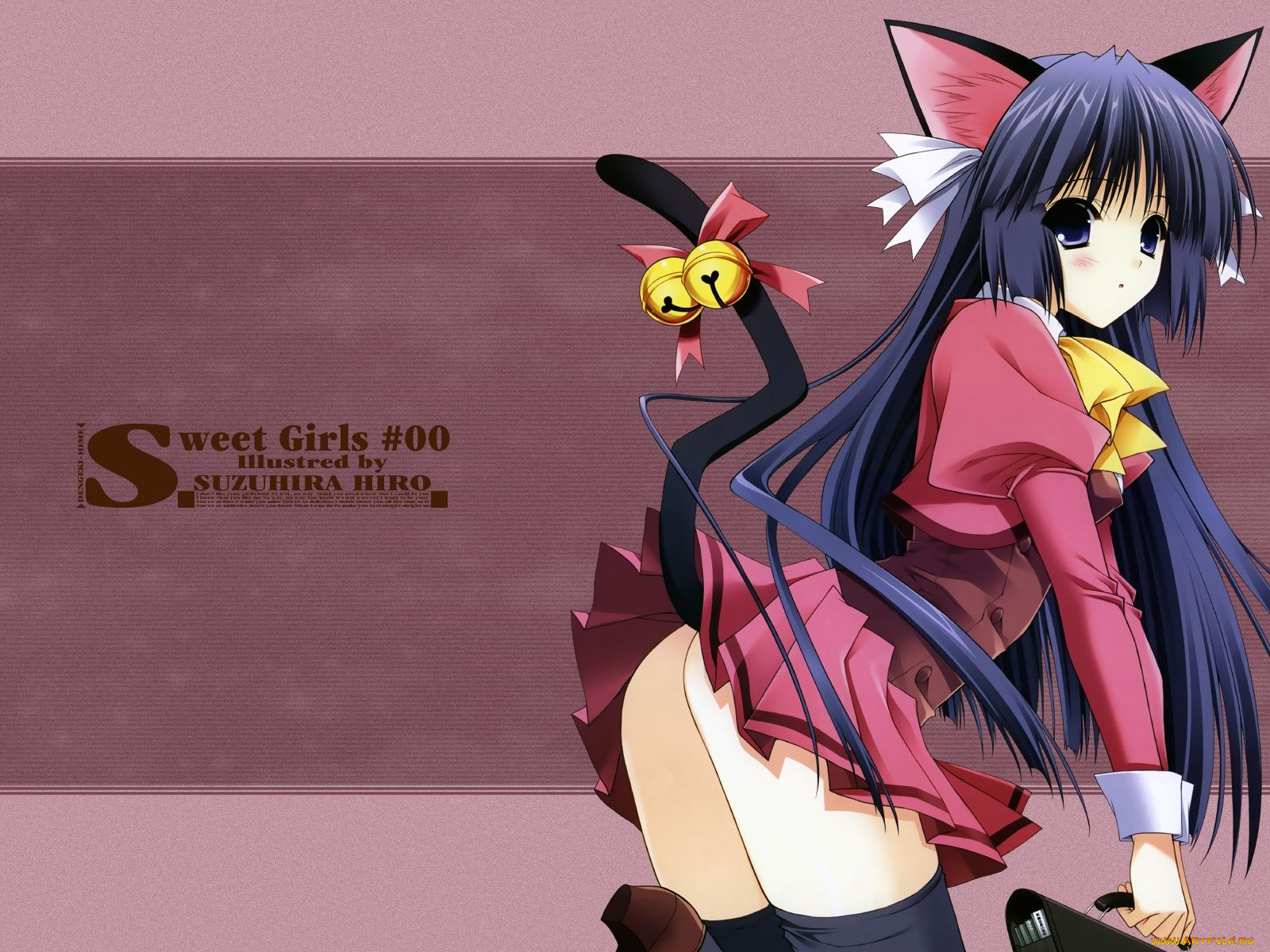 аниме, suzuhira, hiro, artbook