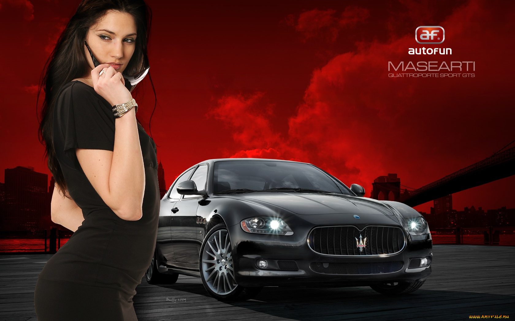 автомобили, авто, девушками