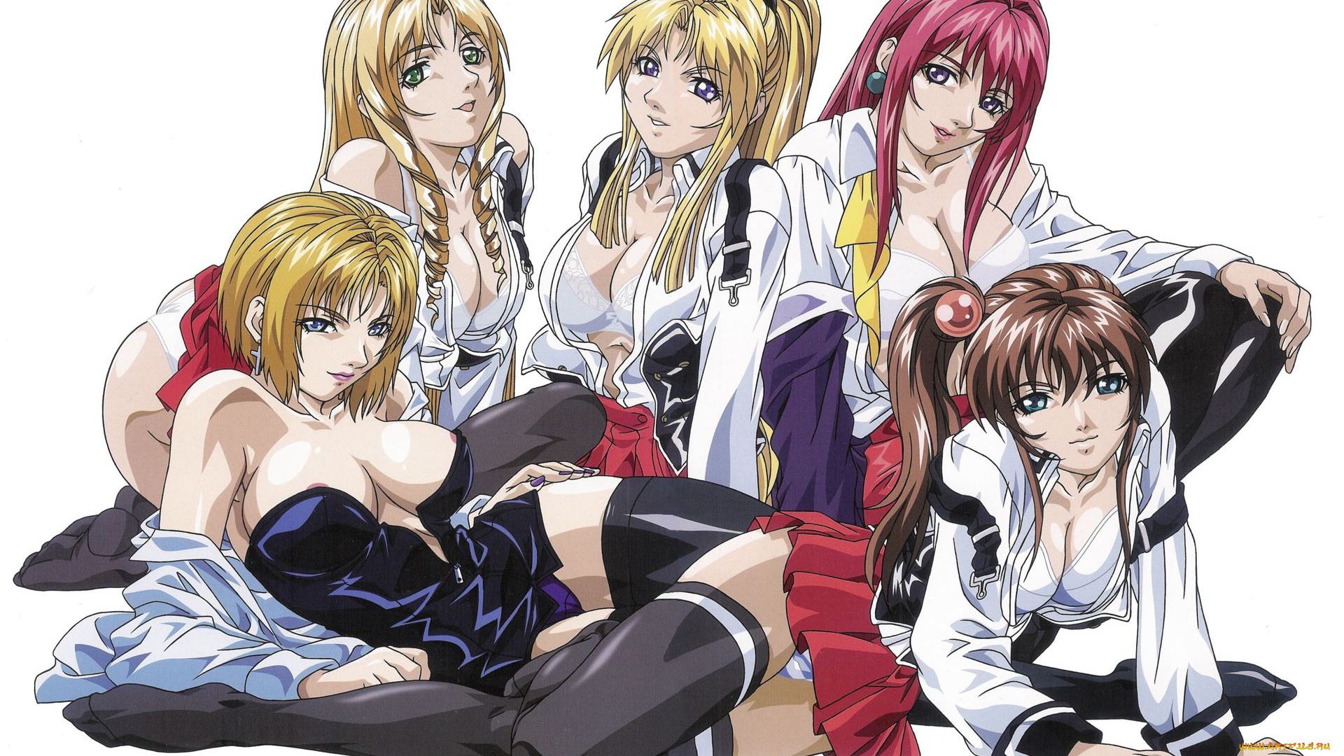 аниме, bible, black