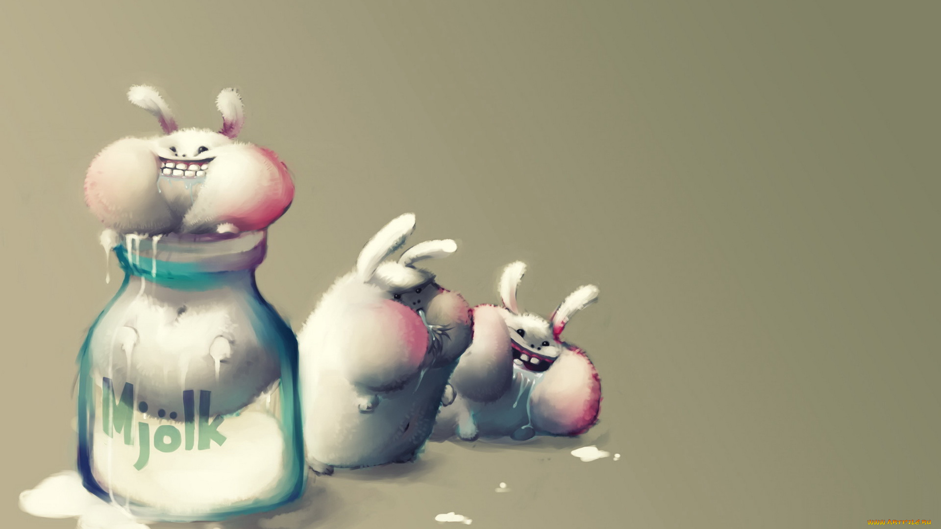 рисованные, минимализм