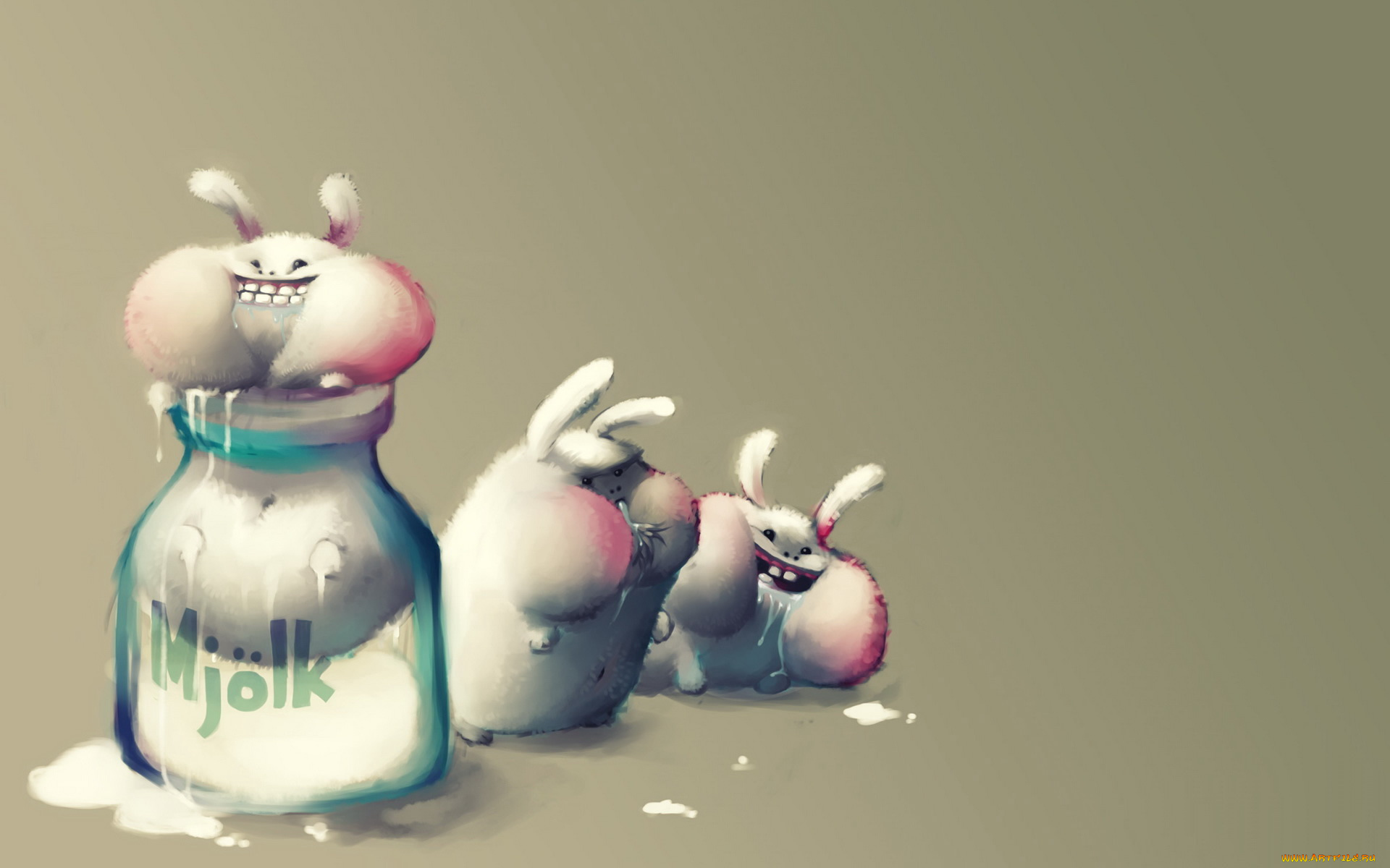 рисованные, минимализм