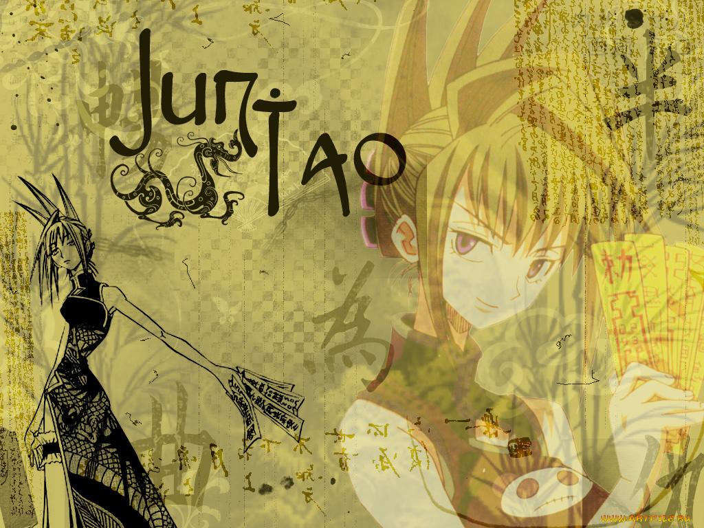 аниме, shaman, king