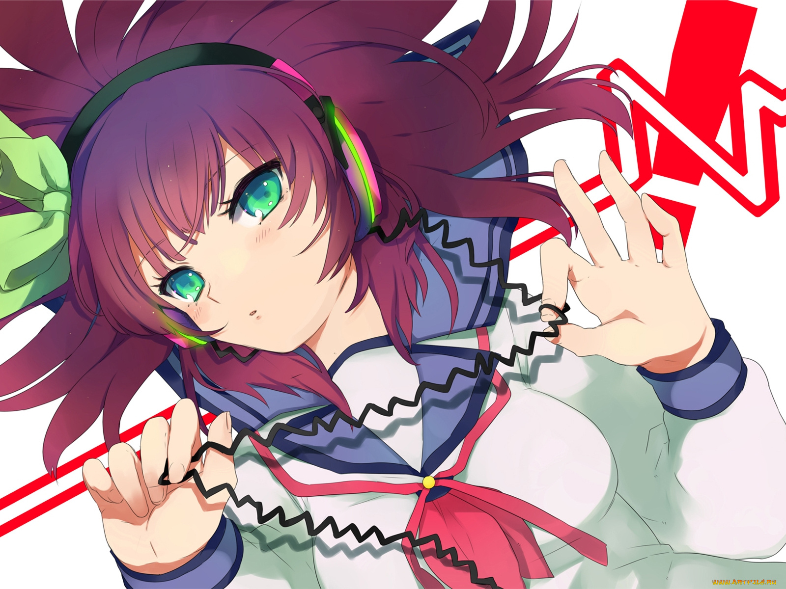 аниме, angel, beats