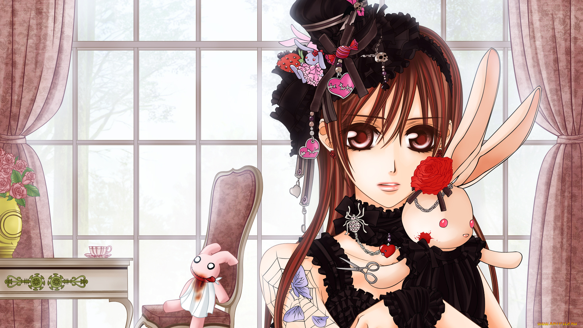 аниме, vampire, knight