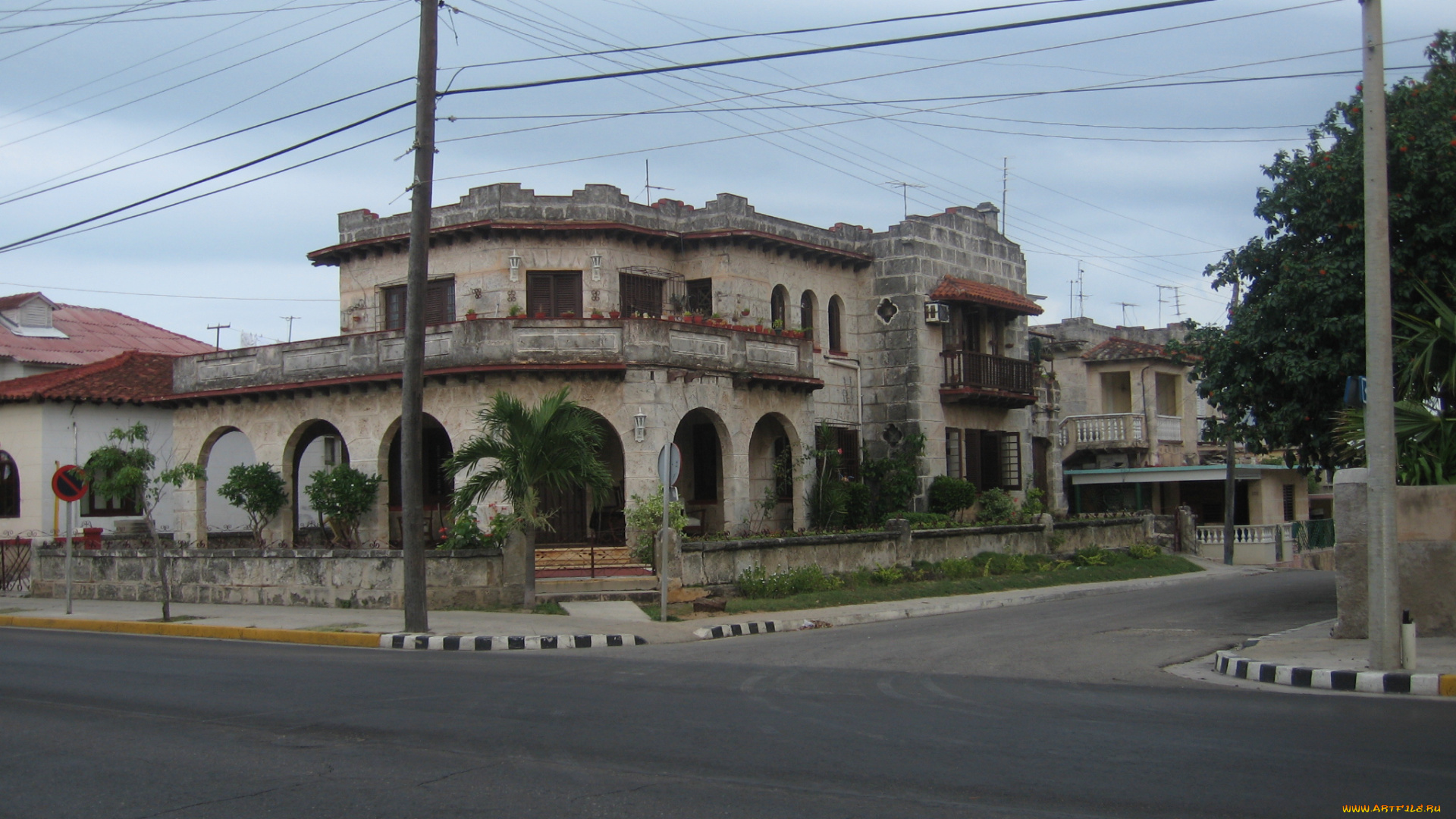 варадеро, куба, города, здания, дома