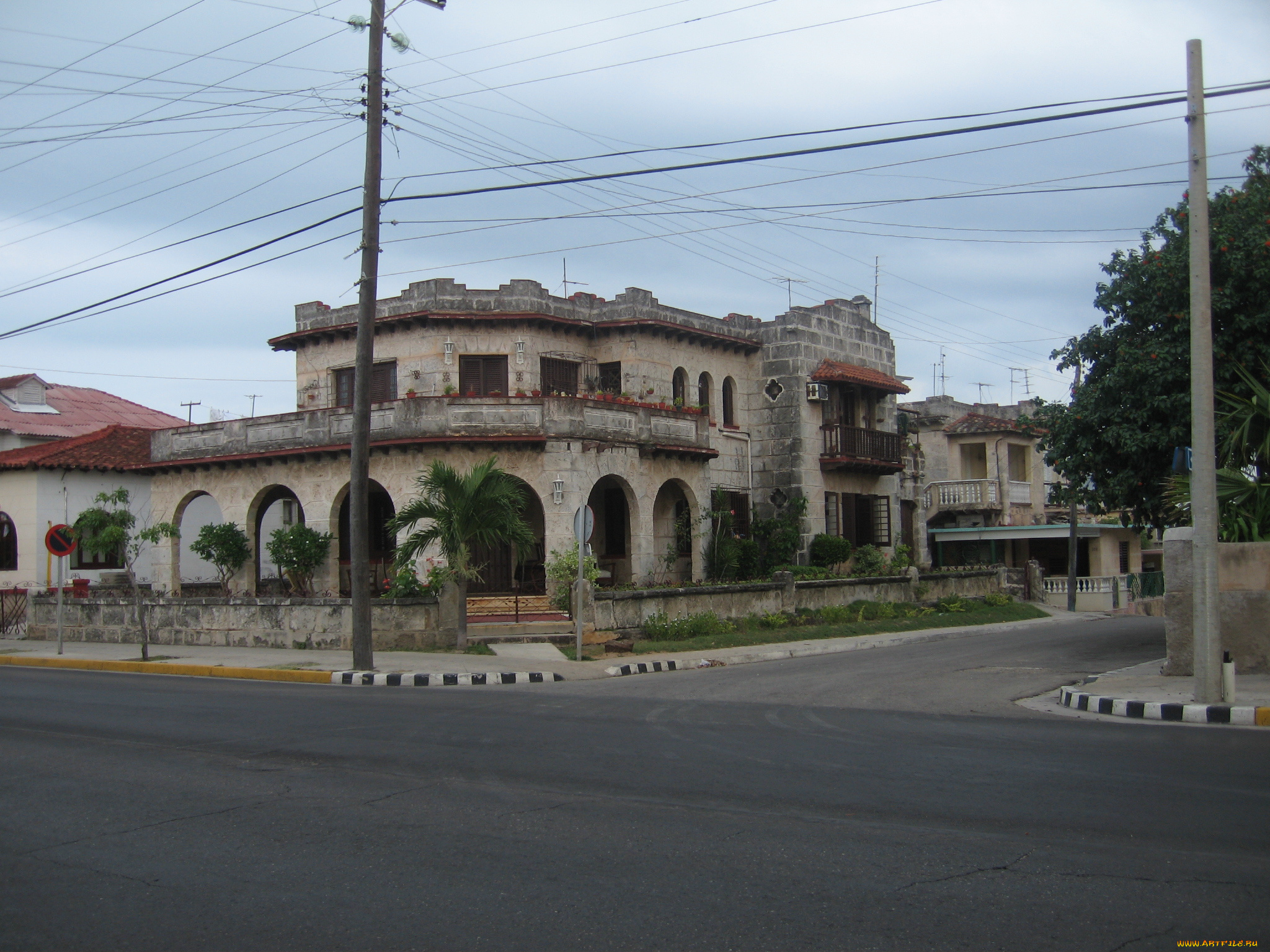 варадеро, куба, города, здания, дома