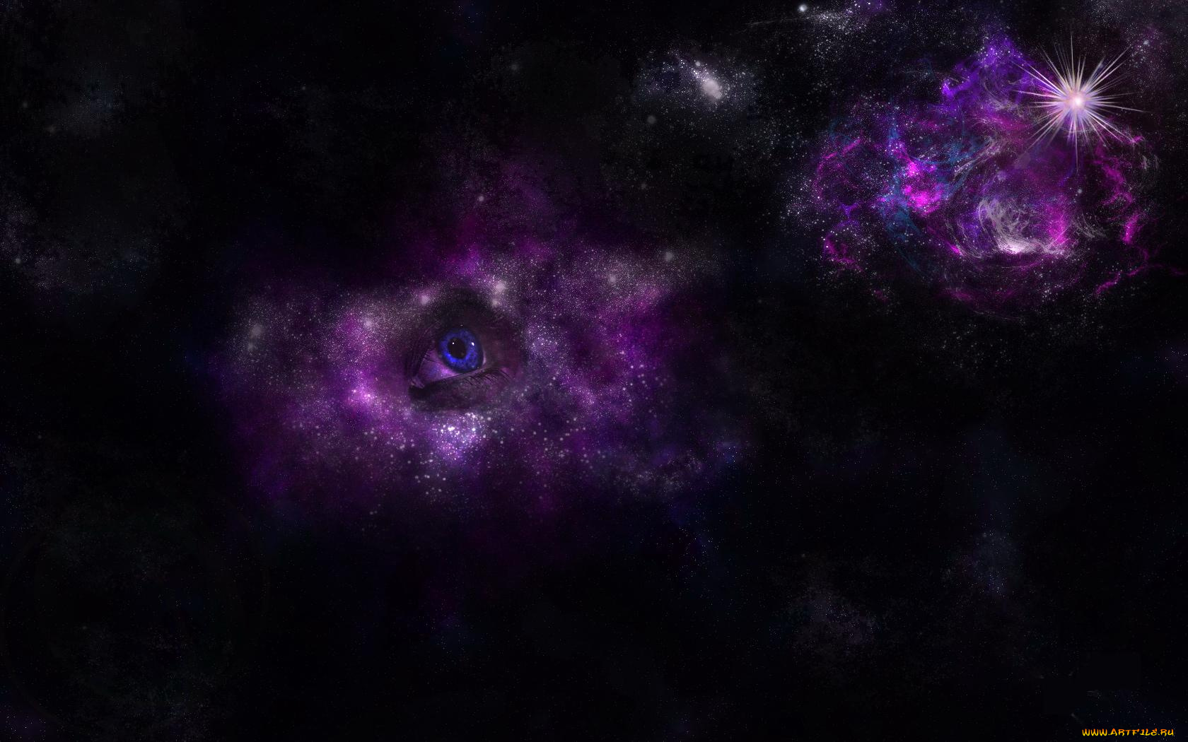 3д, графика, 3d, eyes, глаза, глаз, космос, звезда