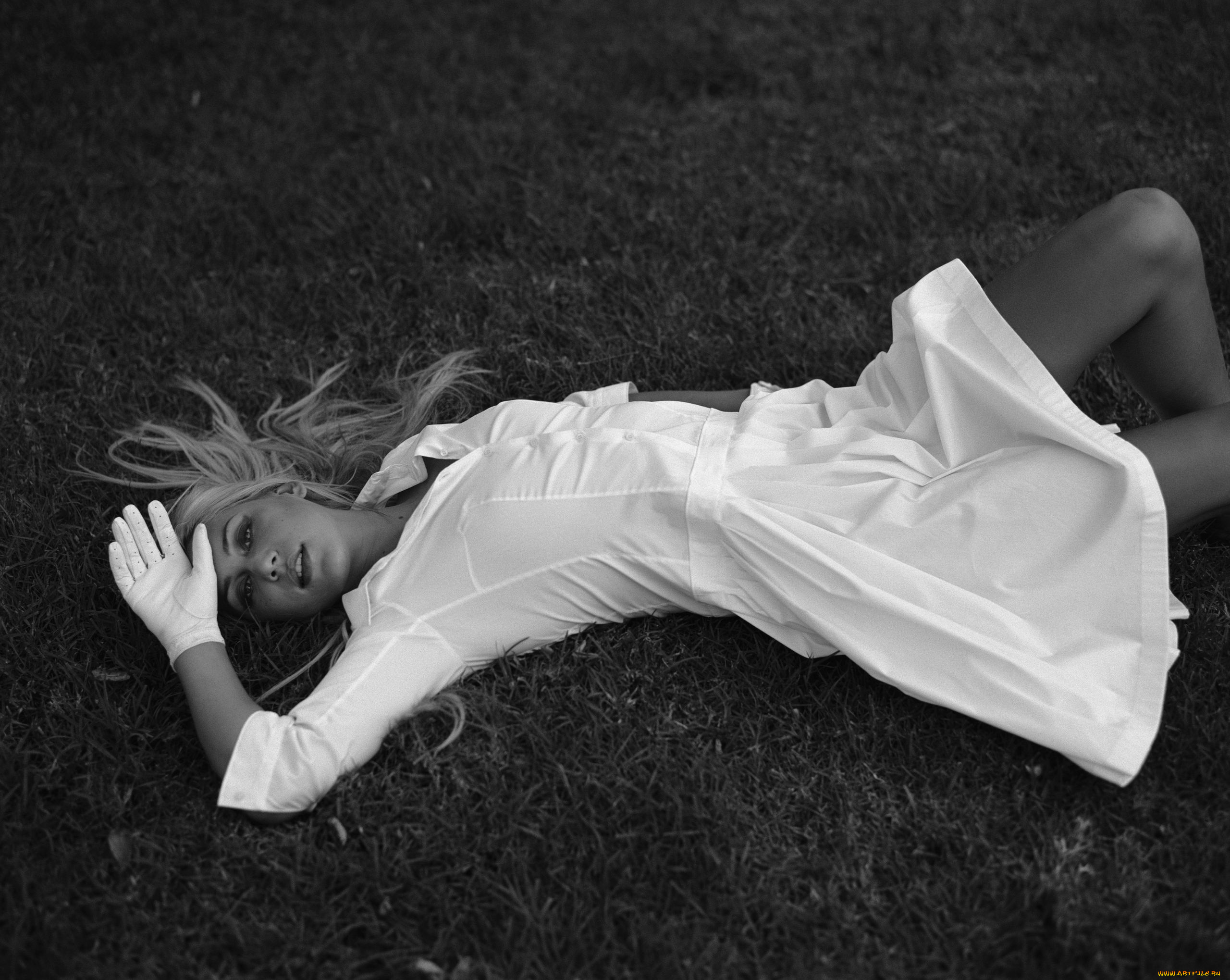 Анна, Курникова, девушки, перчатки