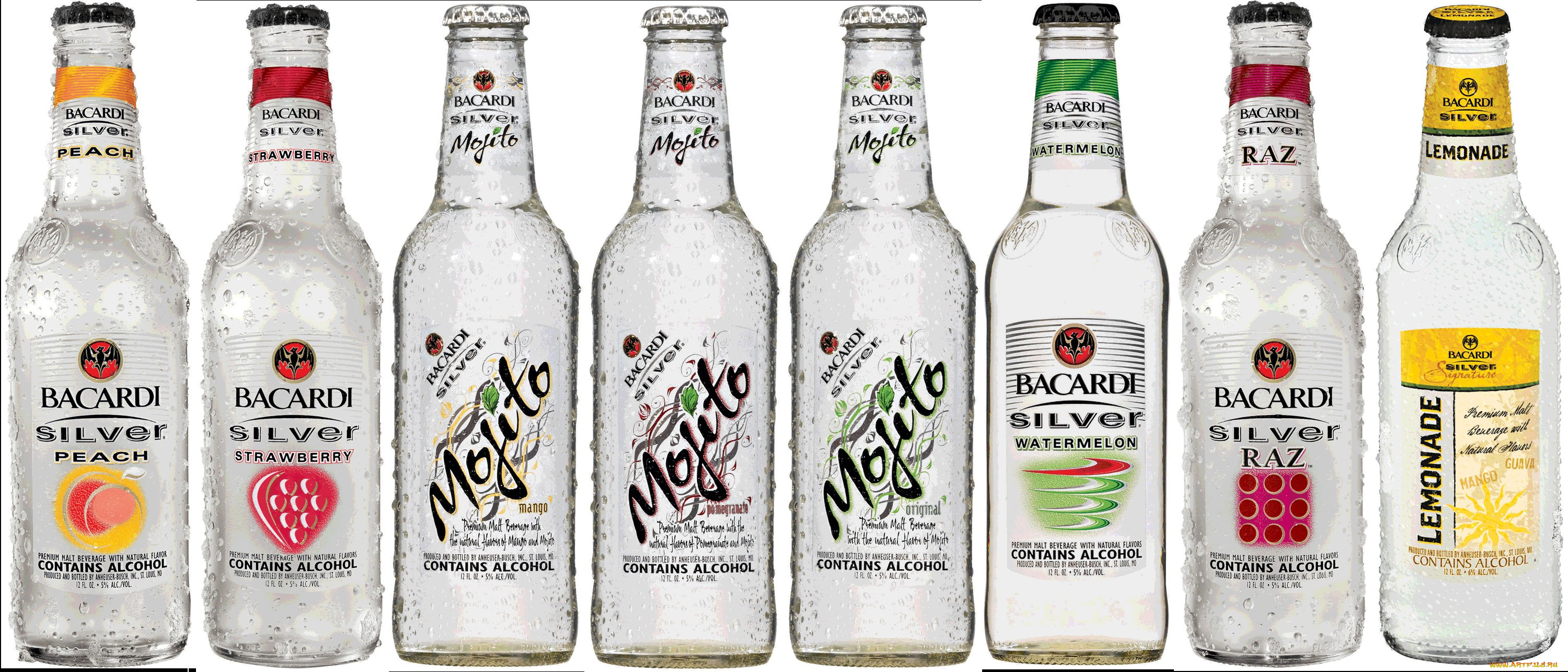 бренды, bacardi, напитки, бутылки