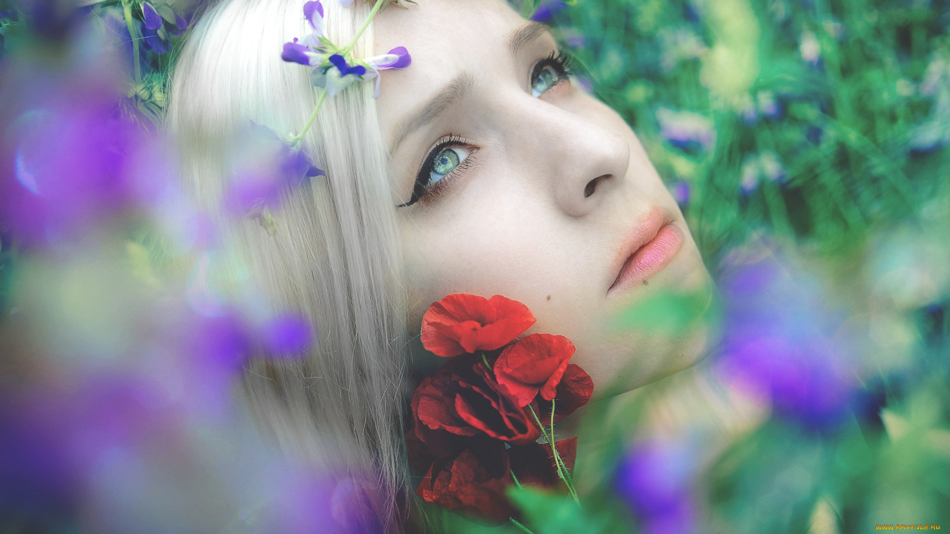 -Unsort, Лица, Портреты, девушки, unsort, лица, портреты, цветы, глаза