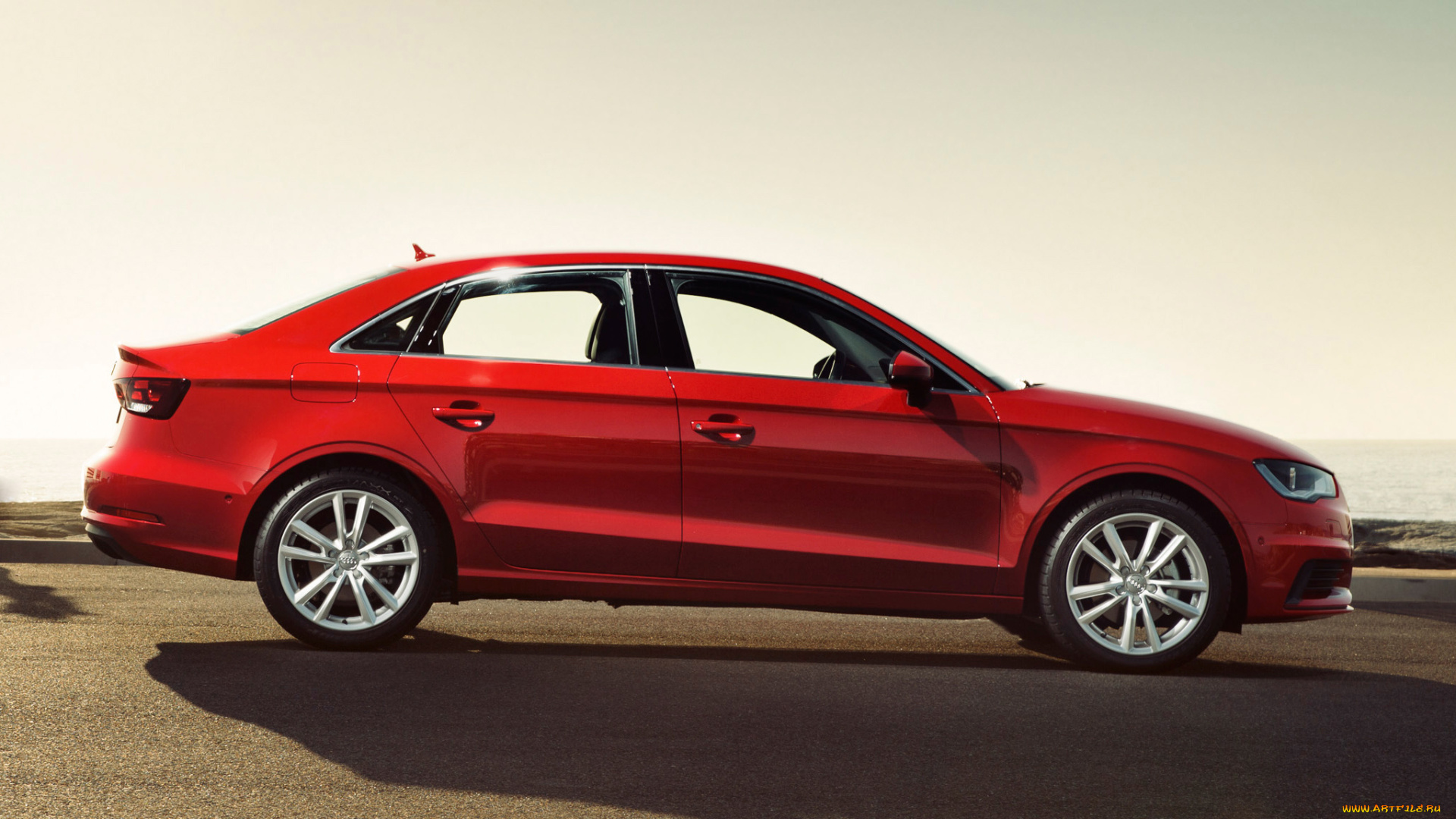 автомобили, audi, a3, sedan, красный, 1-4, t, au-spec, 8v, 2013г