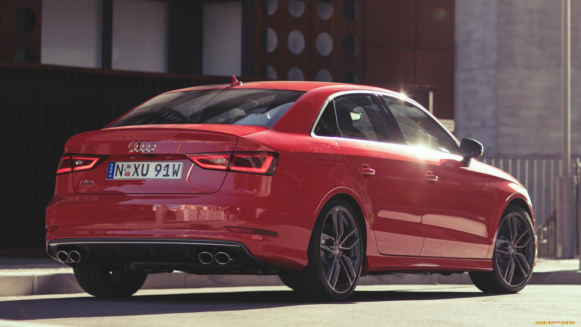 автомобили, audi, красный, 2014г, 8v, au-spec, sedan, s3