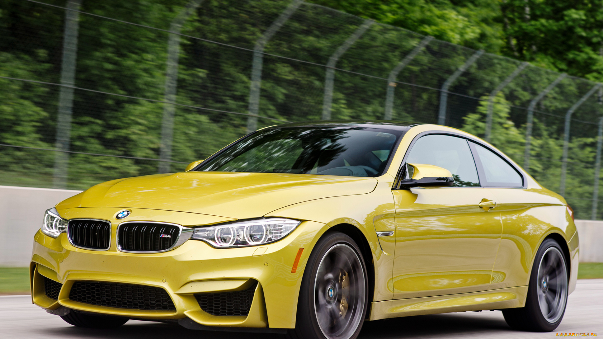 автомобили, bmw, coupе, m4, 2015г, желтый, f82, us-spec