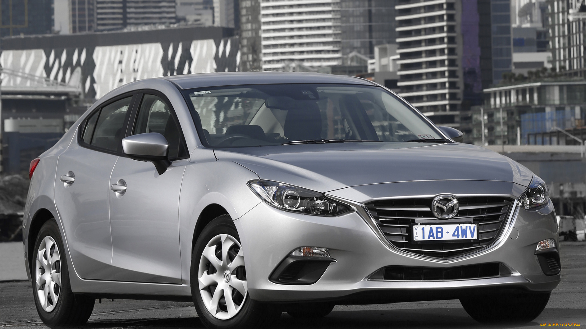 автомобили, mazda, mazda3, серый, 2014г, bm, au-spec, sedan